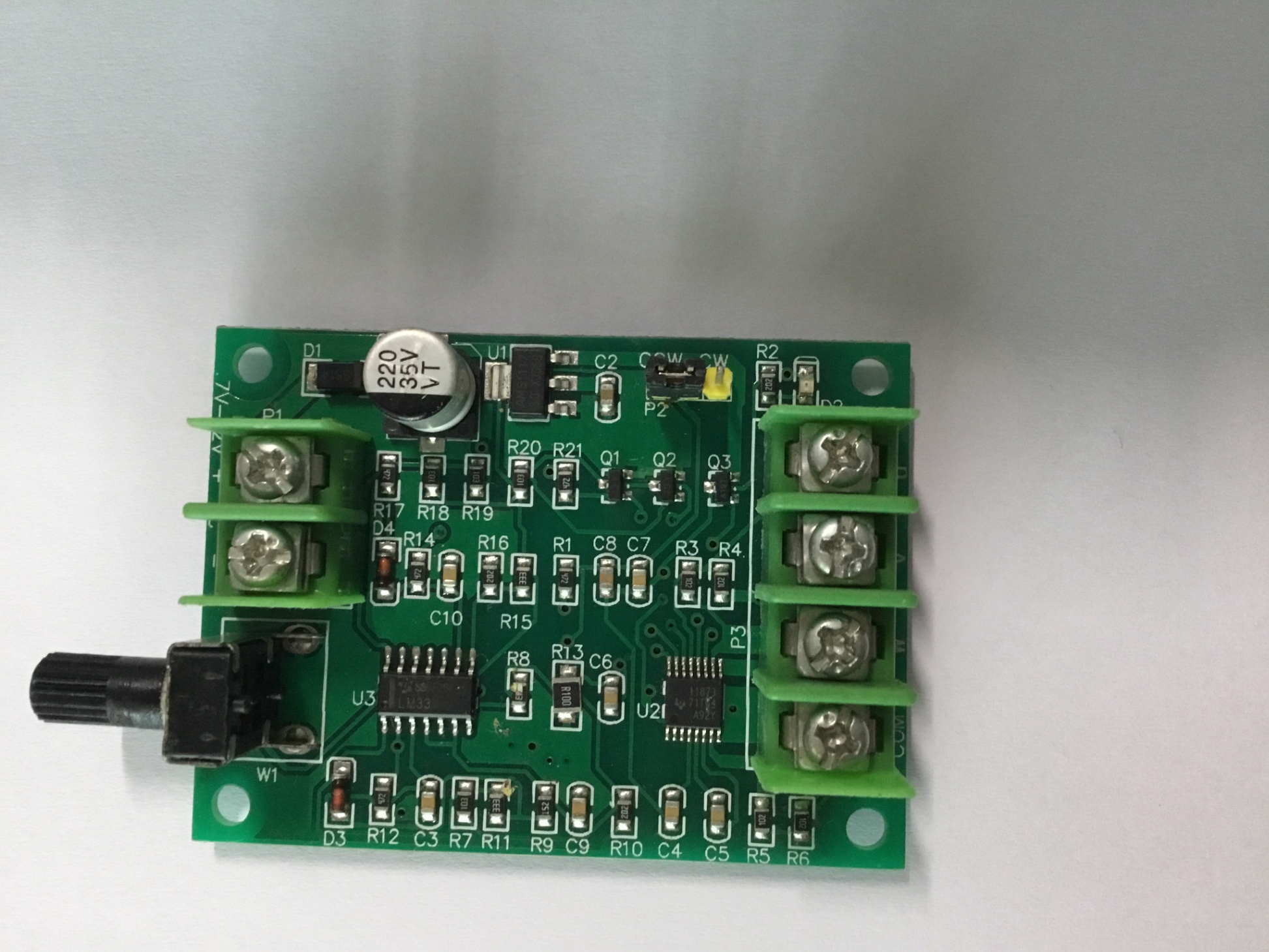 Mạch điều khiển động cơ không chổi than 7-12V Brushless