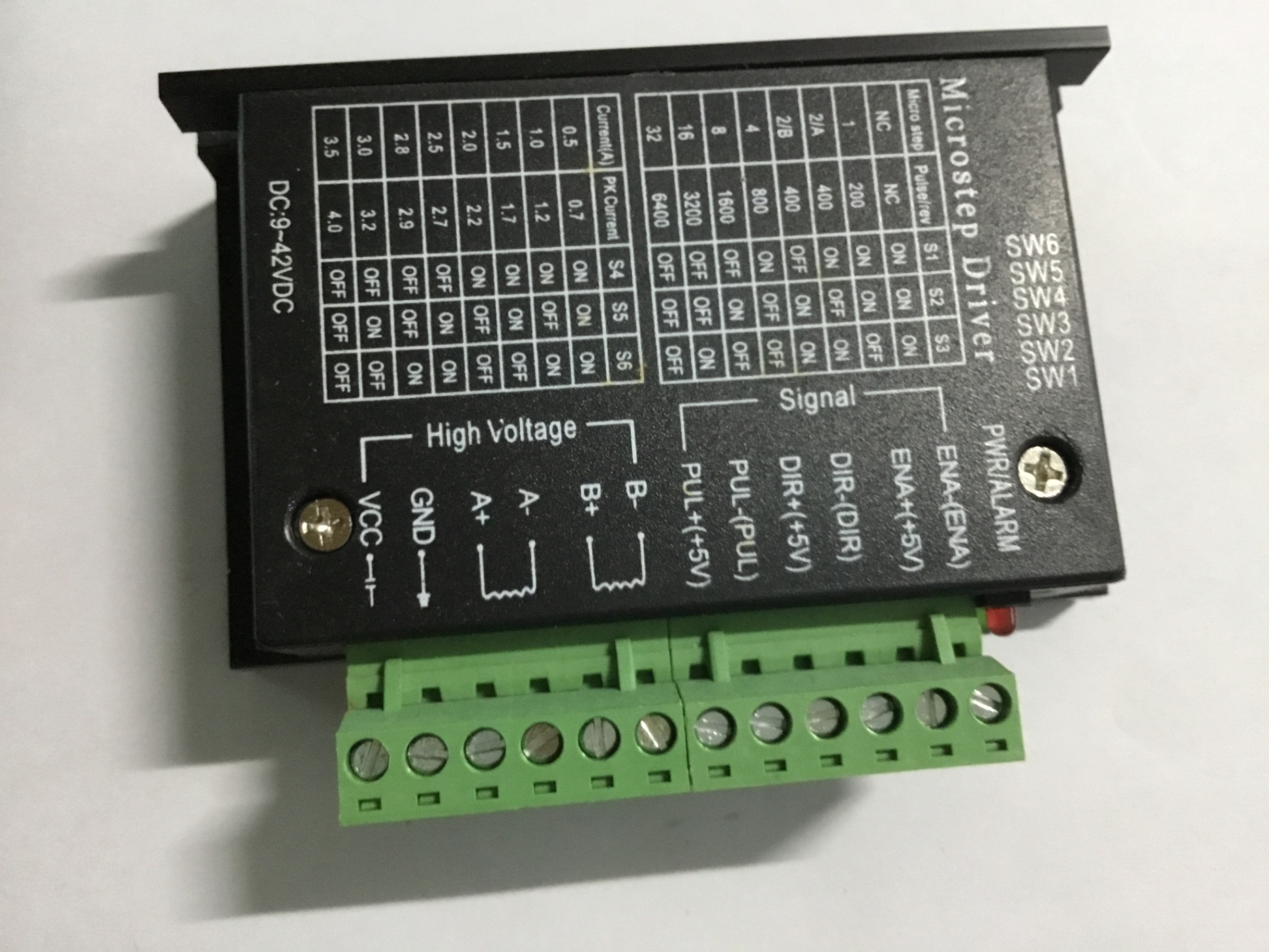 Điều Khiển Động Cơ Bước TB6600 4A 9V-42VDC - Step driver module