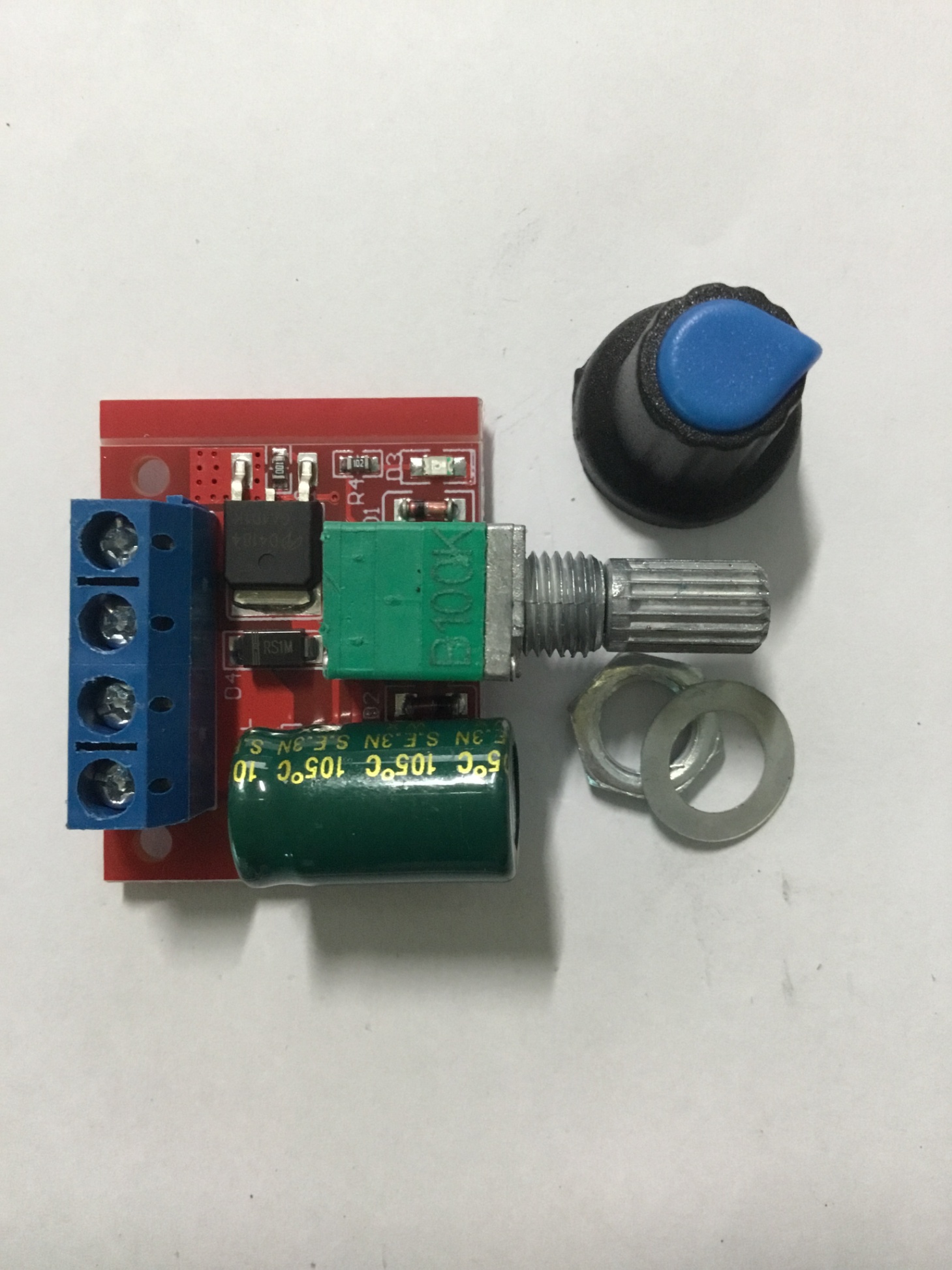 Mô Đun Điều Khiển Tốc Độ Động Cơ Mini 5a 90w Pwm DC-DC 4.5v-35v 12v 24v