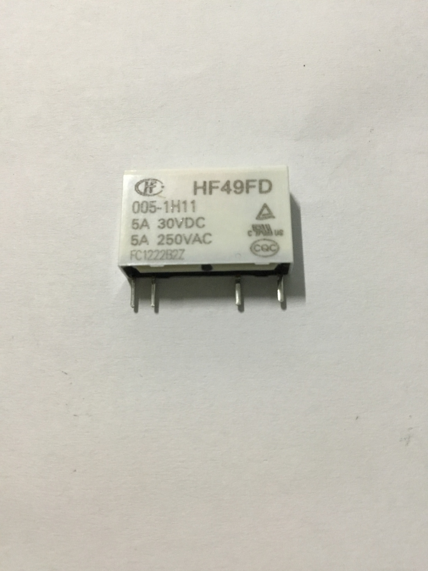 Rơ le relay HF49FD-005-1H11 HF49FD-005 HF49FD 5V 5A/250v 4PIN (mới chính hãng Hongfa)