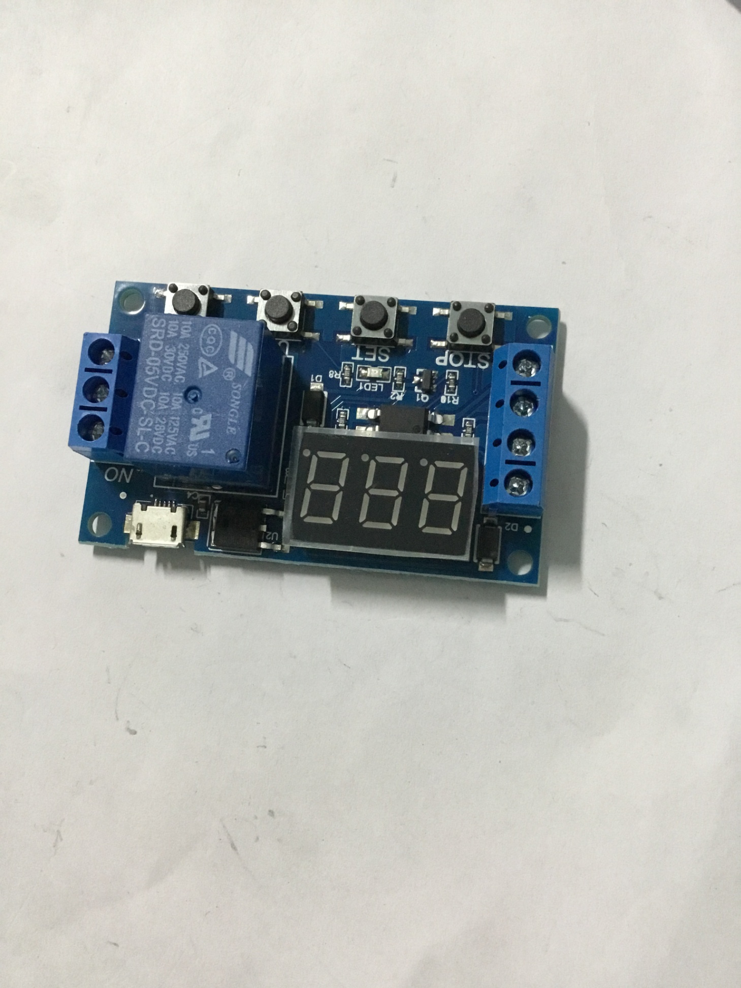 Mô-đun rơ le thời gian 6-30v tự hoàn thành