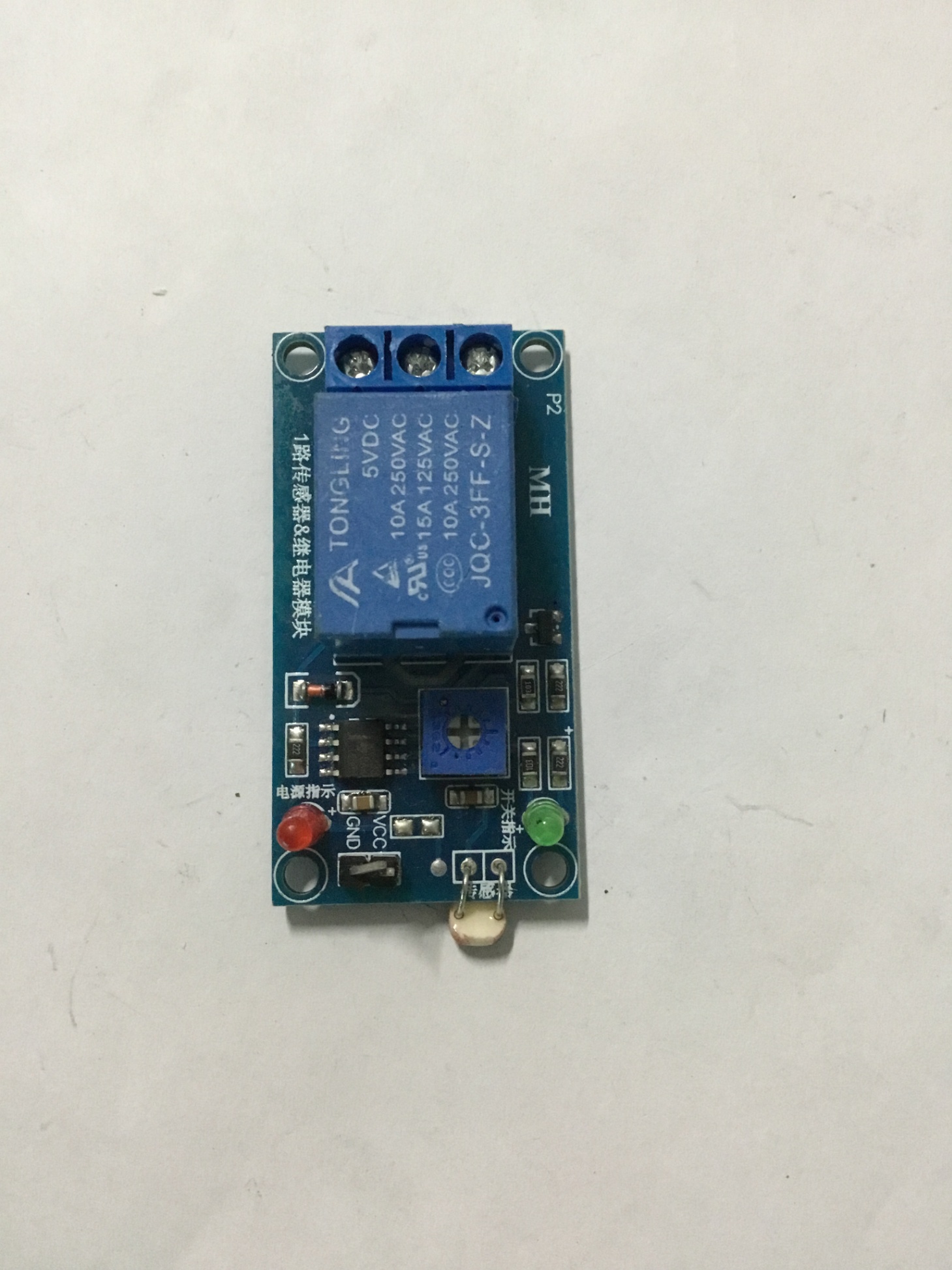 Module Điều Khiển Relay 5VDC - Bằng Cảm Biến anh sáng