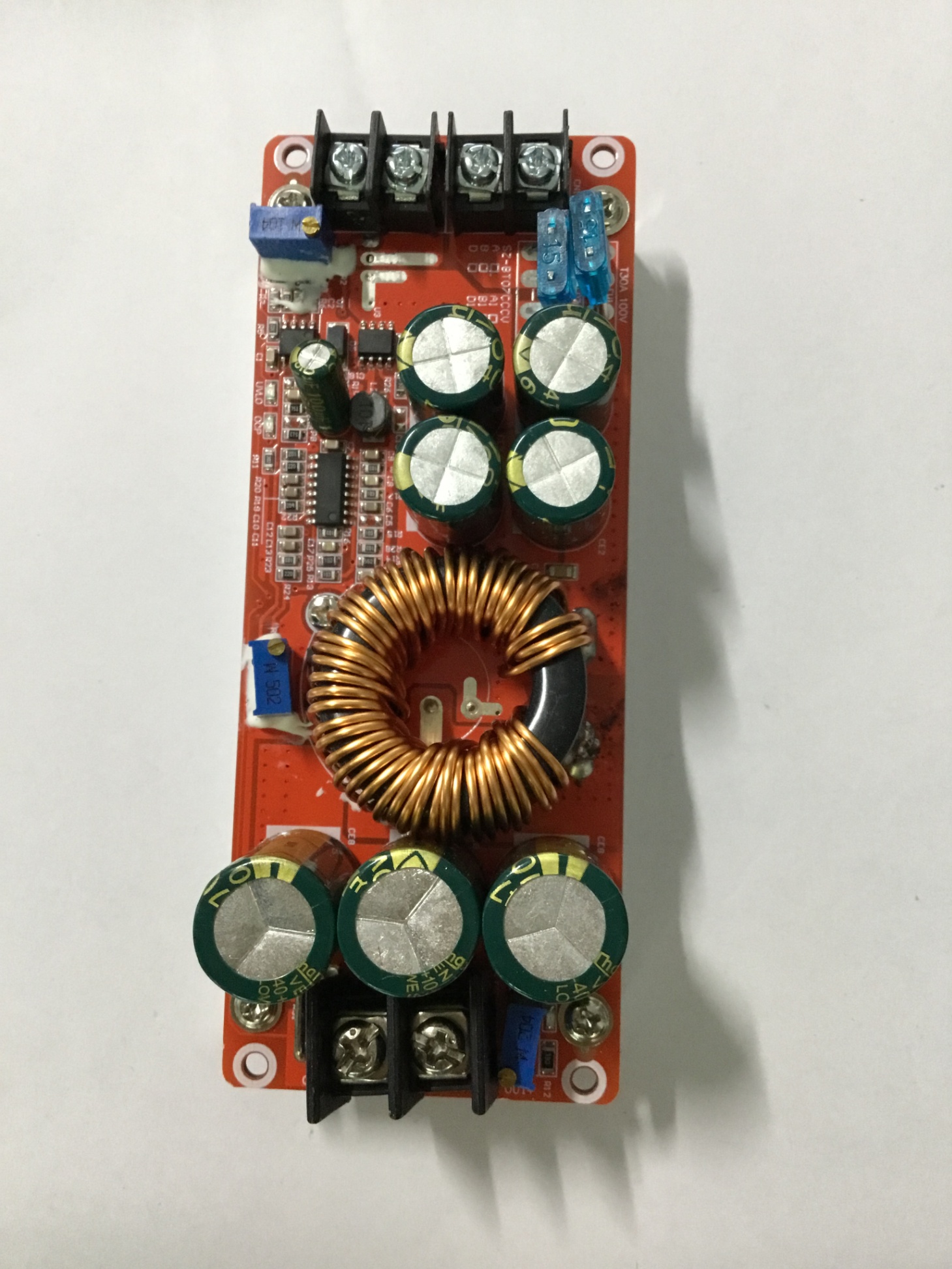 Mô Đun Tăng Áp 8-60V Sang 12-83V 1200W 20A DC Cho Xe Hơi Mạch Tăng Áp DC-DC 18A 1200W Vào 10-60VDC Ra 12-83VDC