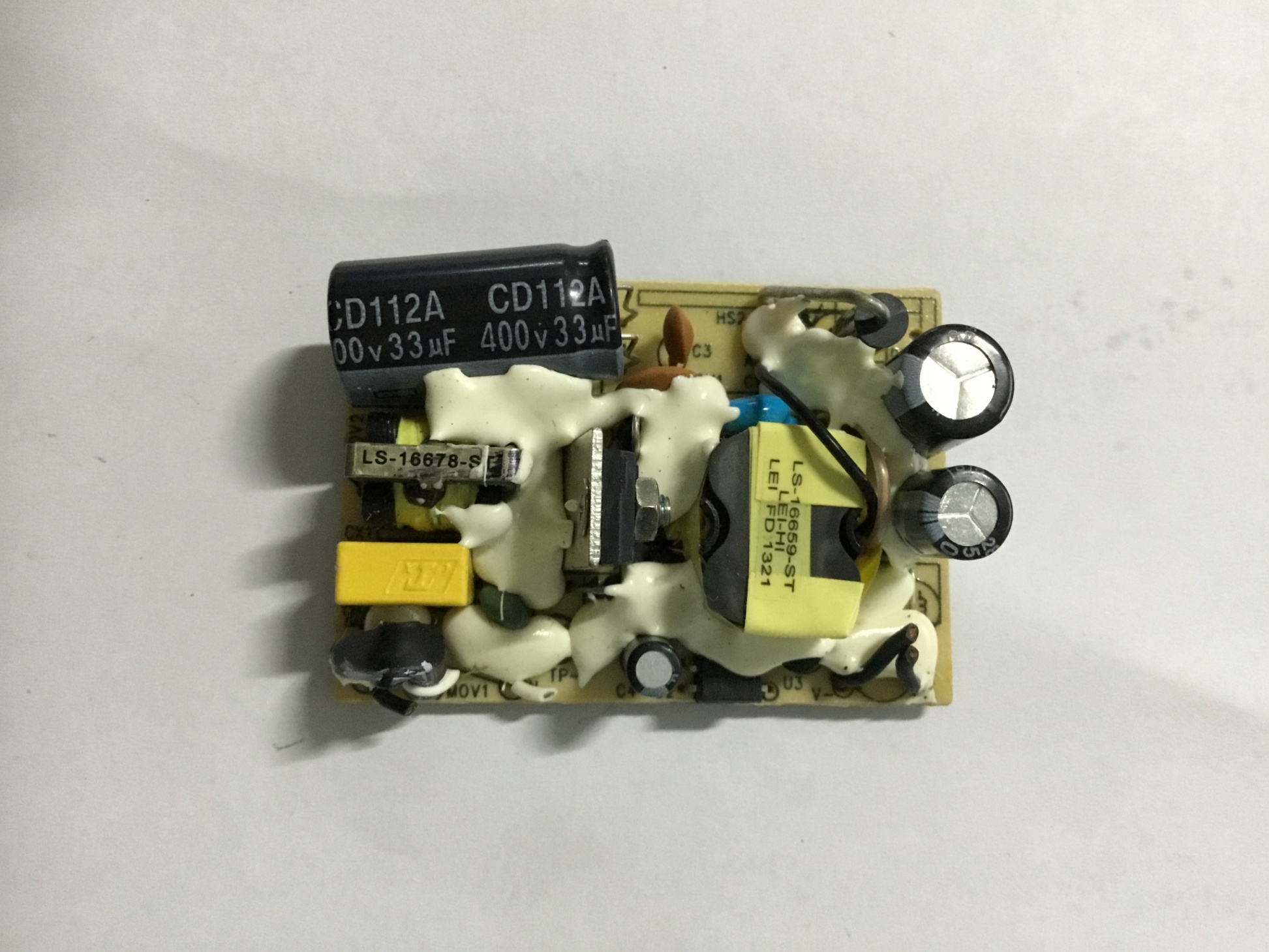 Bo mạch chuyển đổi nguồn điện AC 100-265v sang DC 12V 2A Không vỏ