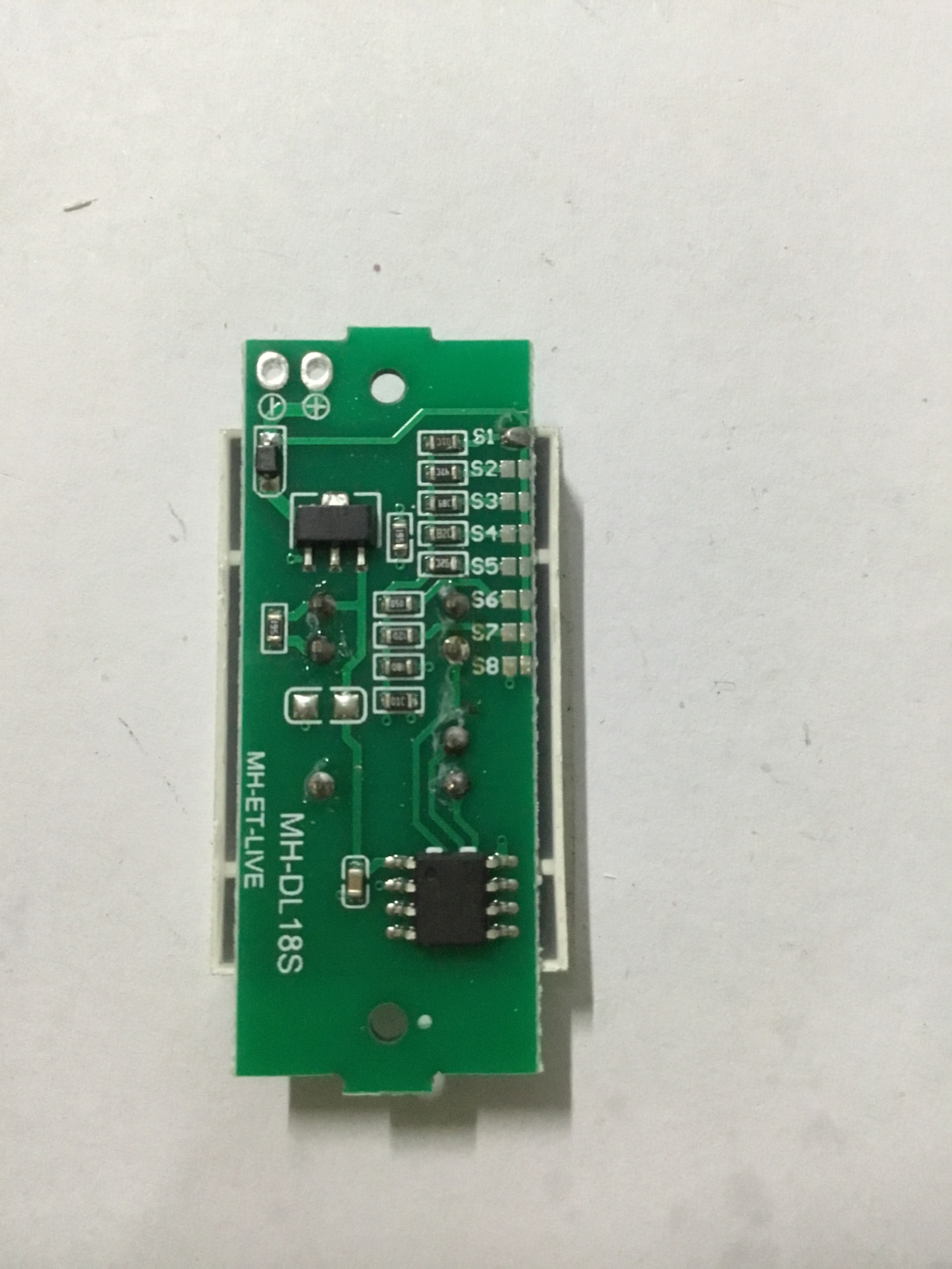 Mô Đun Kiểm Tra Pin Lithium 1-8s (Green)