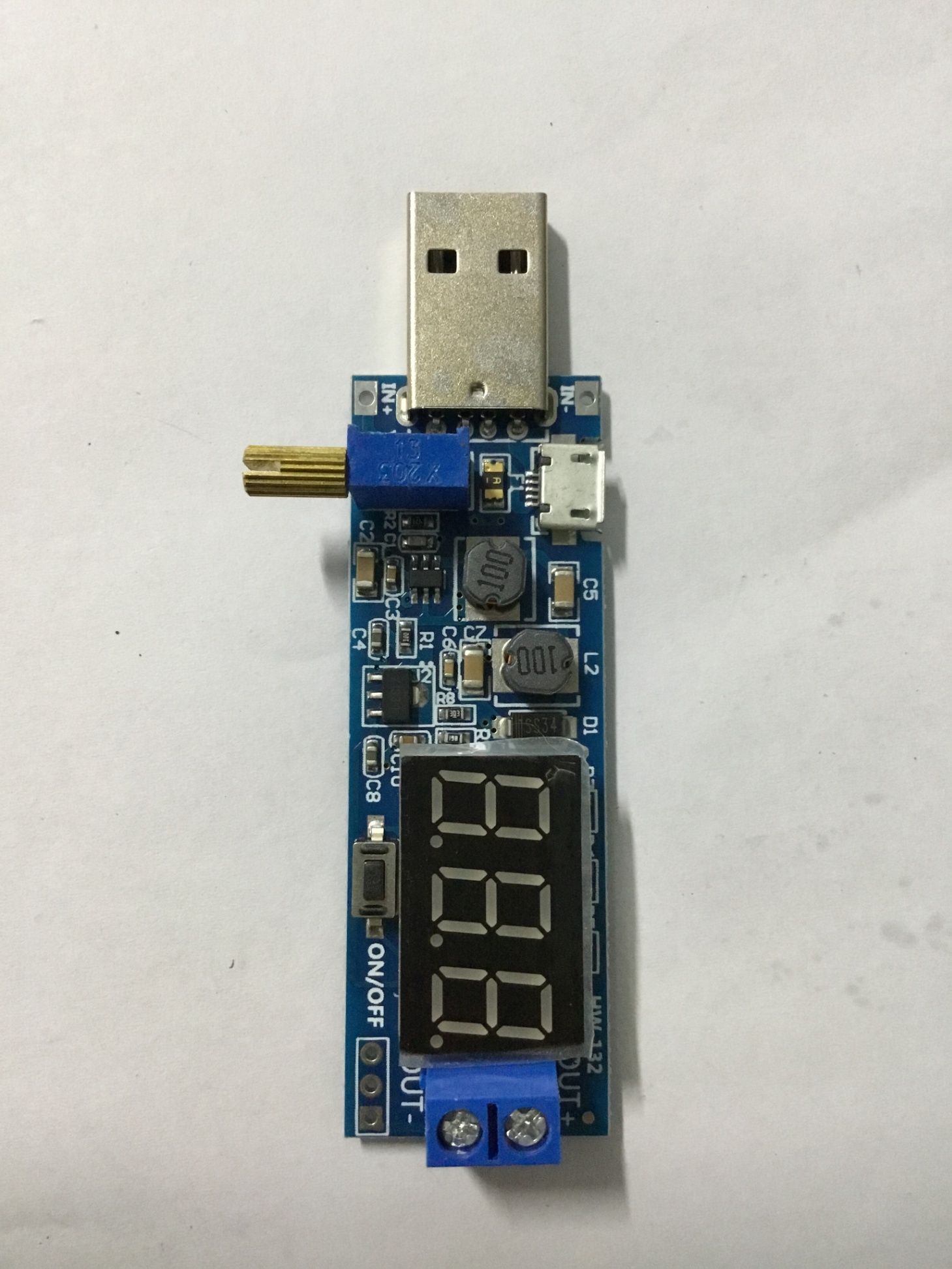 Mô Đun Tăng Áp Dc-Dc 5v - 3.5v / 12v Usb Dc 1.2v-24v