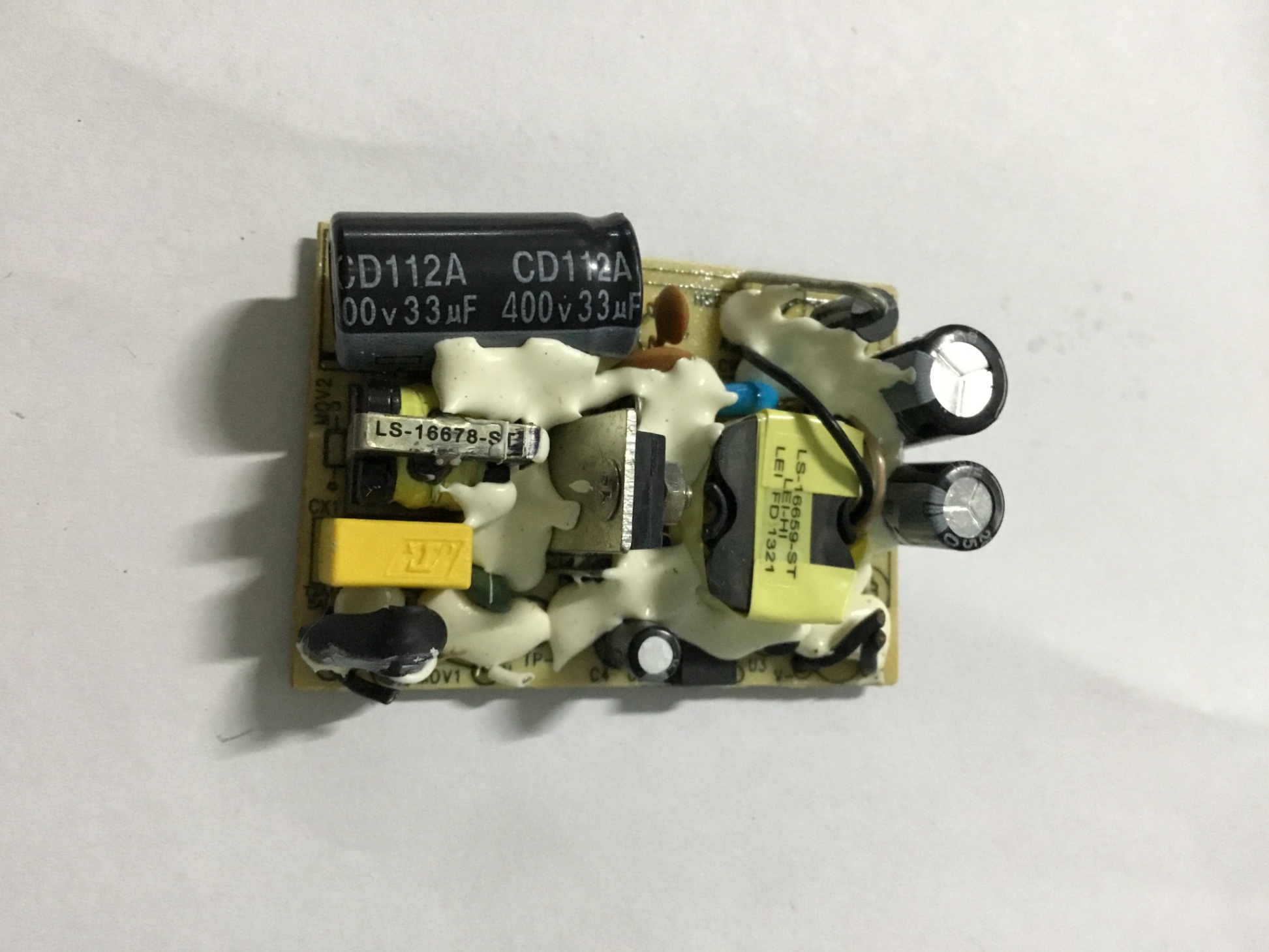 Bo mạch chuyển đổi nguồn điện AC 100-265v sang DC 12V 2A Không vỏ