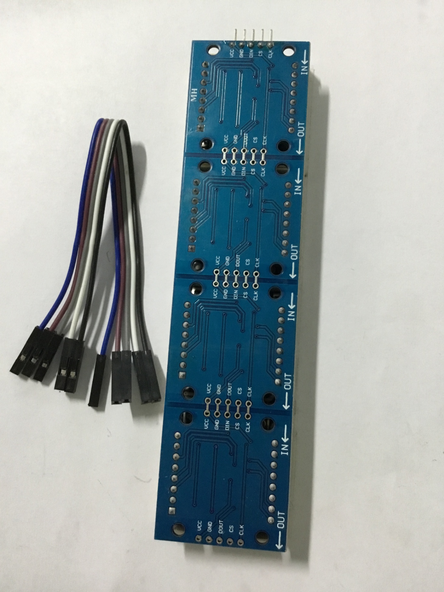 Module Hiển Thị 4 Led Ma Trận MAX7219 (Màu Xanh dương)