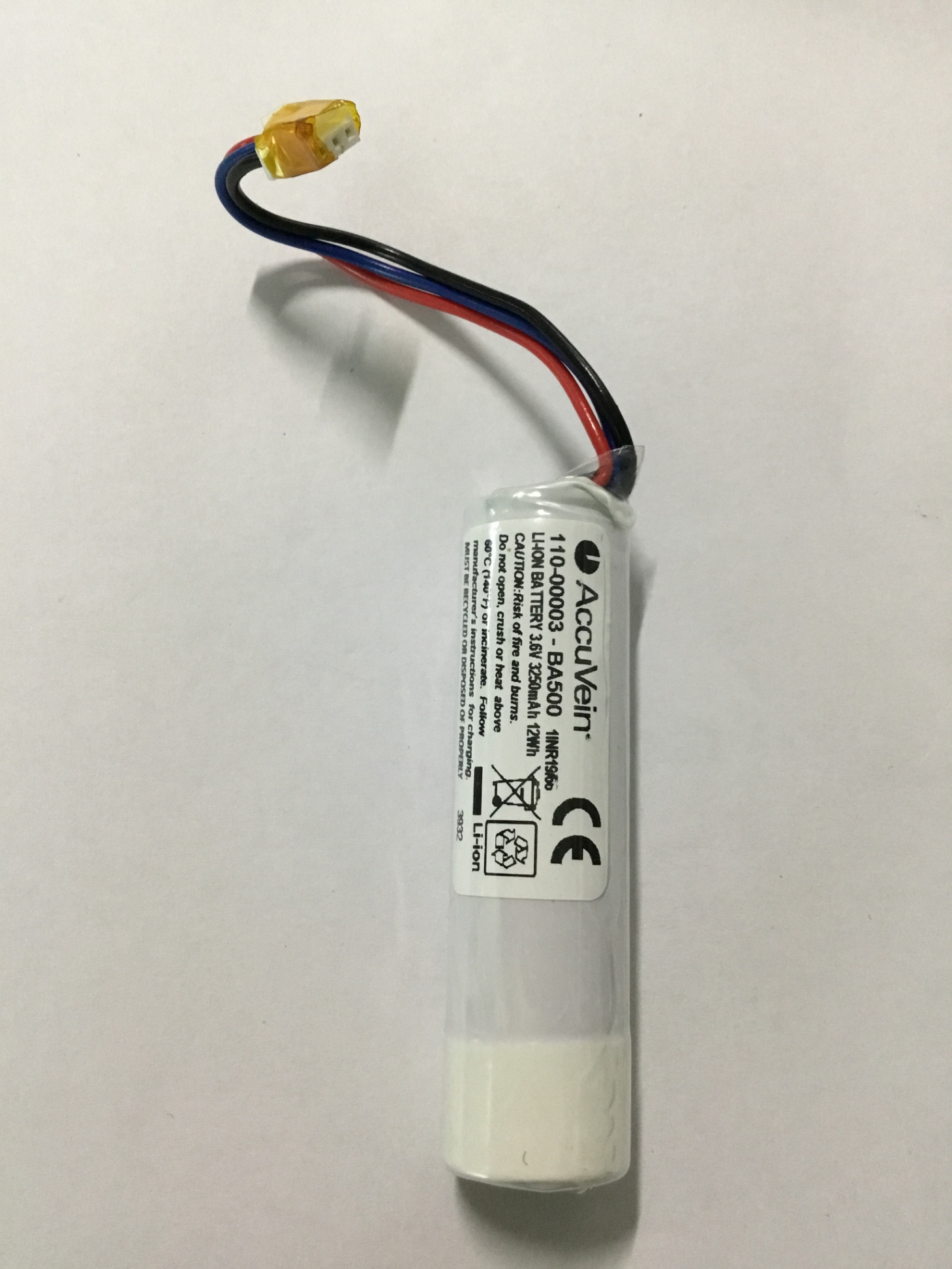 Pin Accuvein 3250mAh 3,6V 12Wh