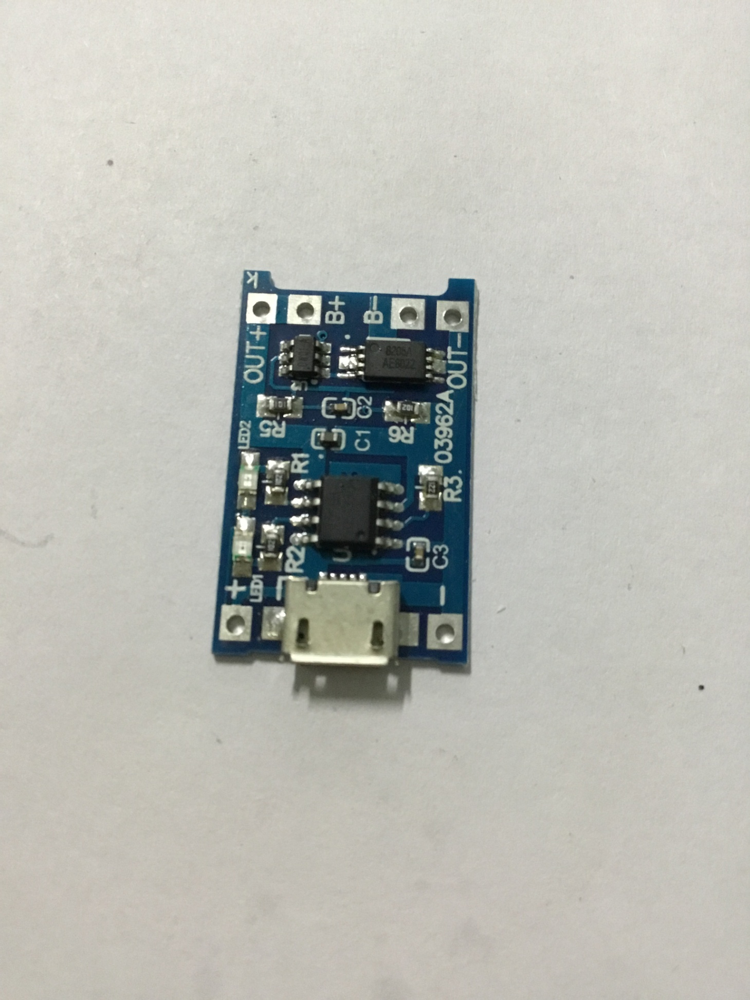 Module Sạc Pin Lithium Cổng Micro USB 5V 1A 18650 TP4056 Với Chức Năng Bảo Vệ Kép 1A Li-ion