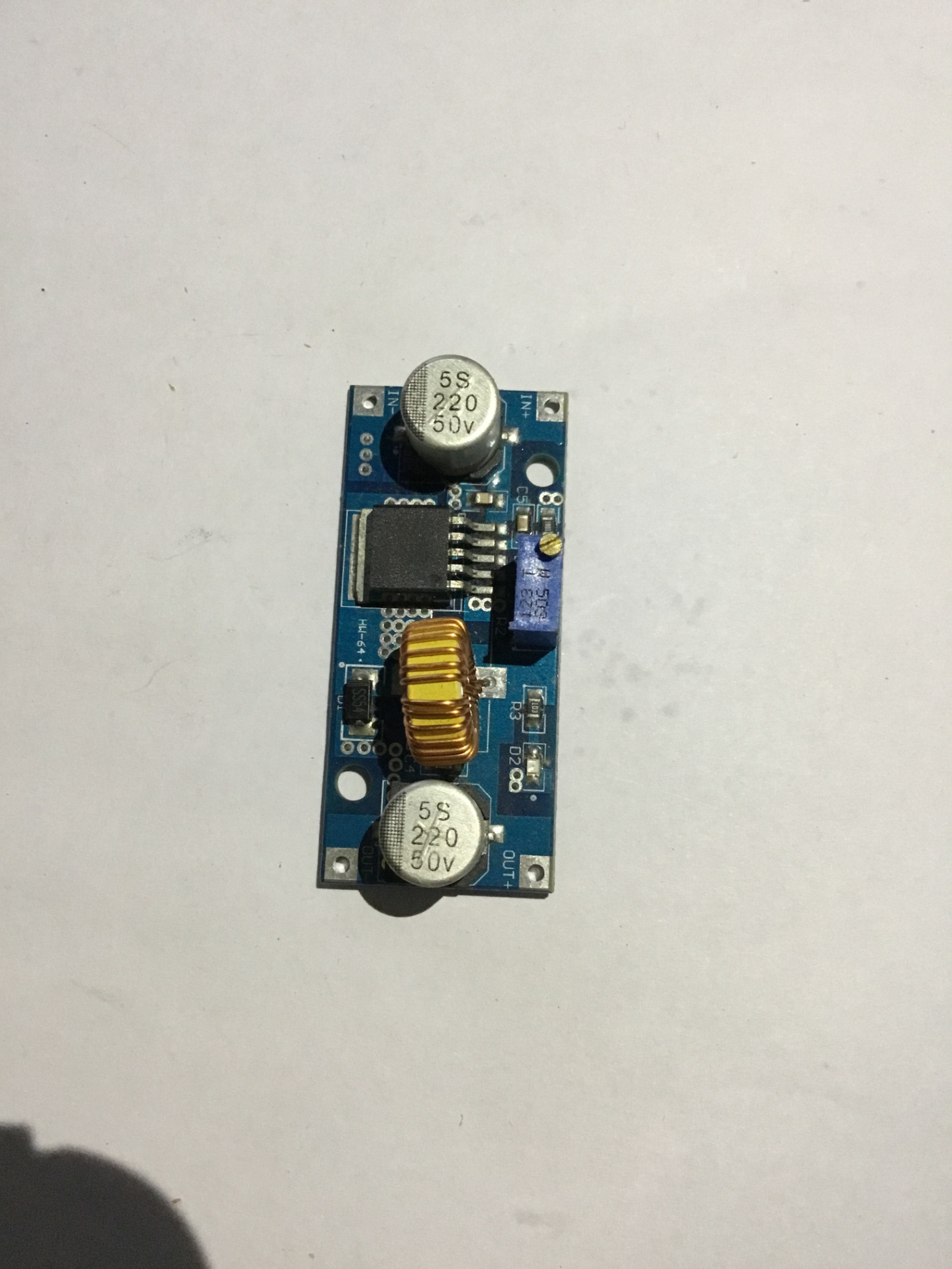 Mạch nguồn hạ áp DC-DC 5A XL4015 ADJ - Có kèm tản nhiệt