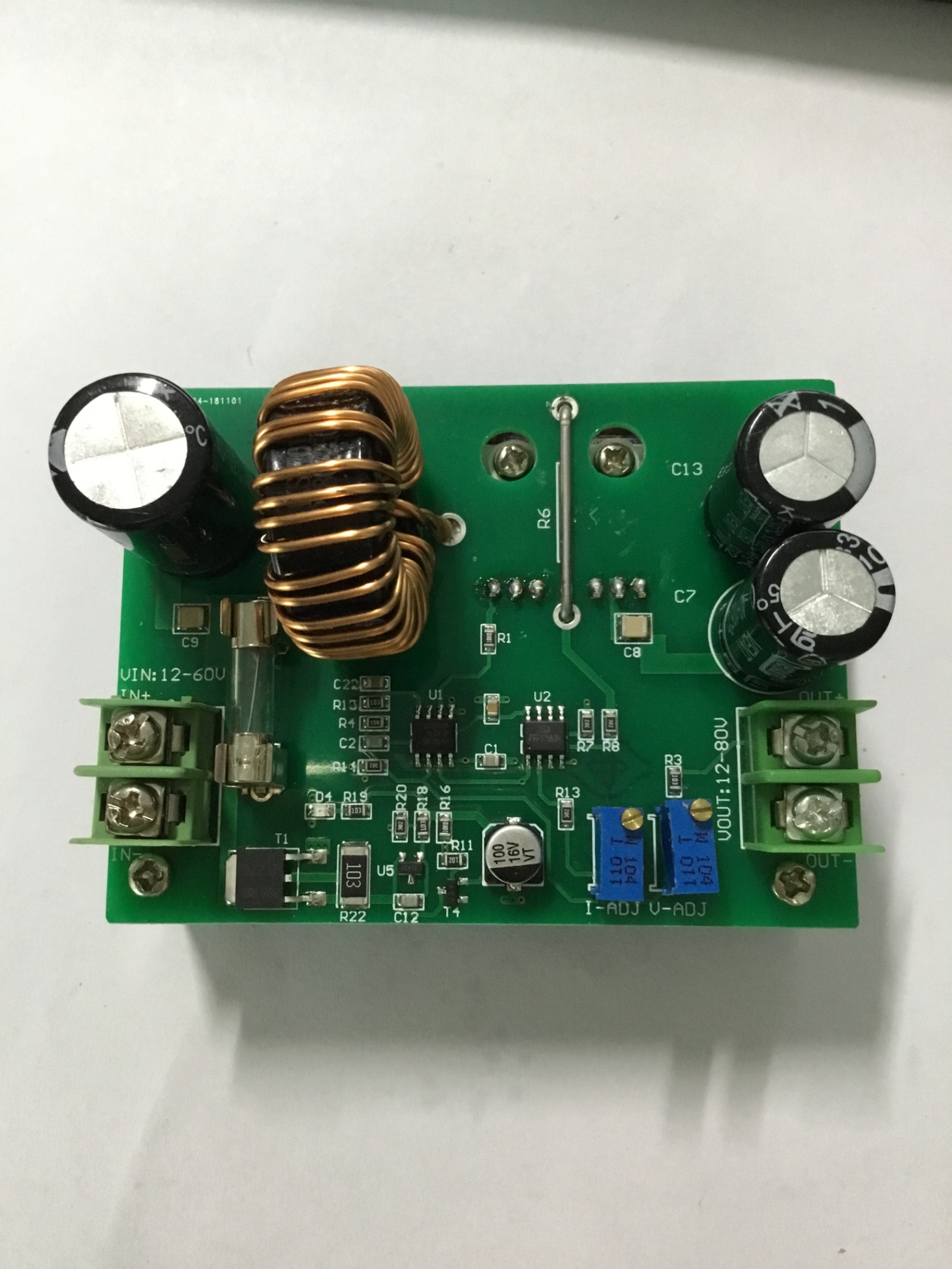 Mạch Tăng Áp 600w Dc-Dc 10-60v Đến 12-80v 48v 72v Chuyên Dụng