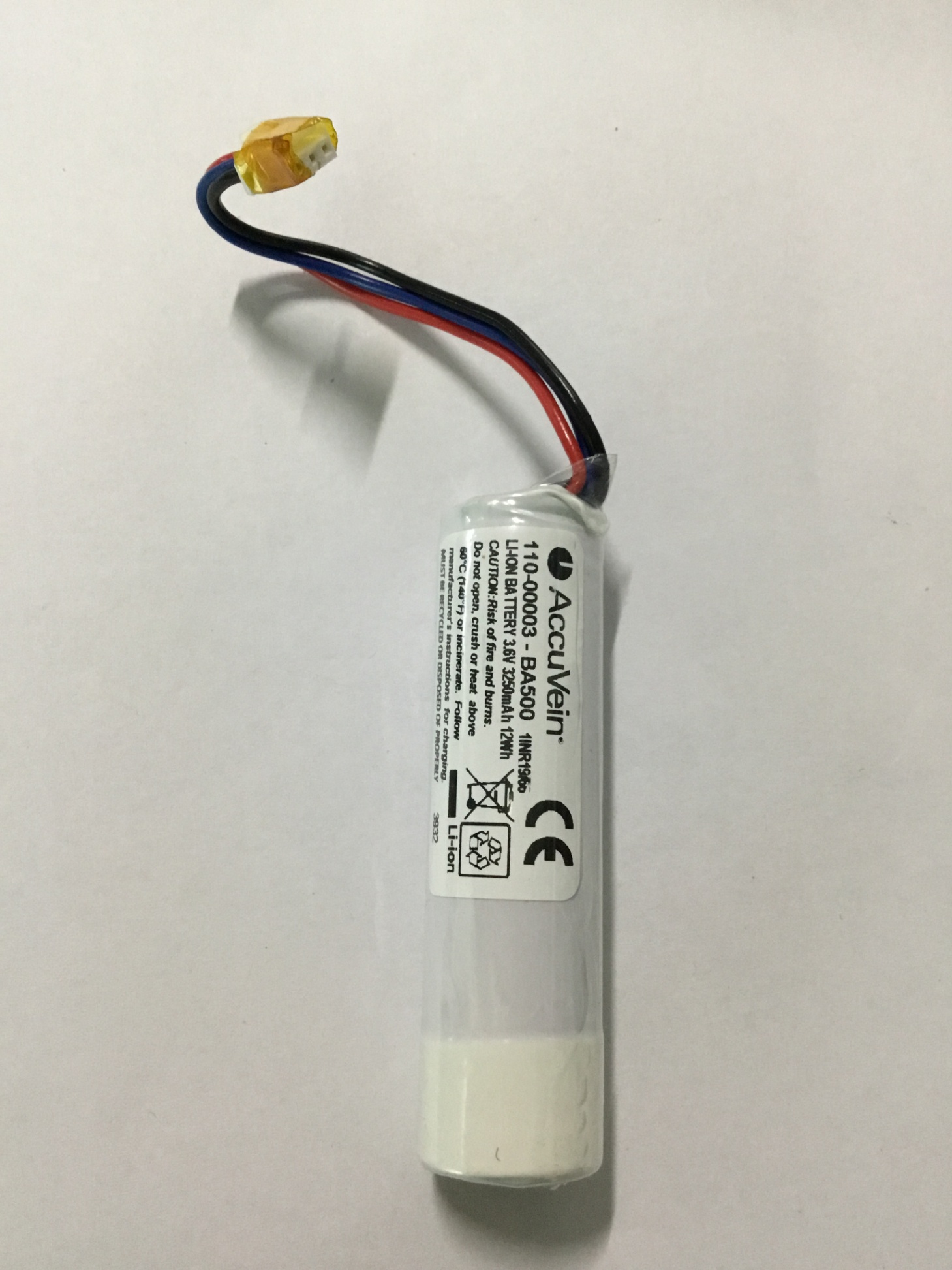 Pin Accuvein 3250mAh 3,6V 12Wh