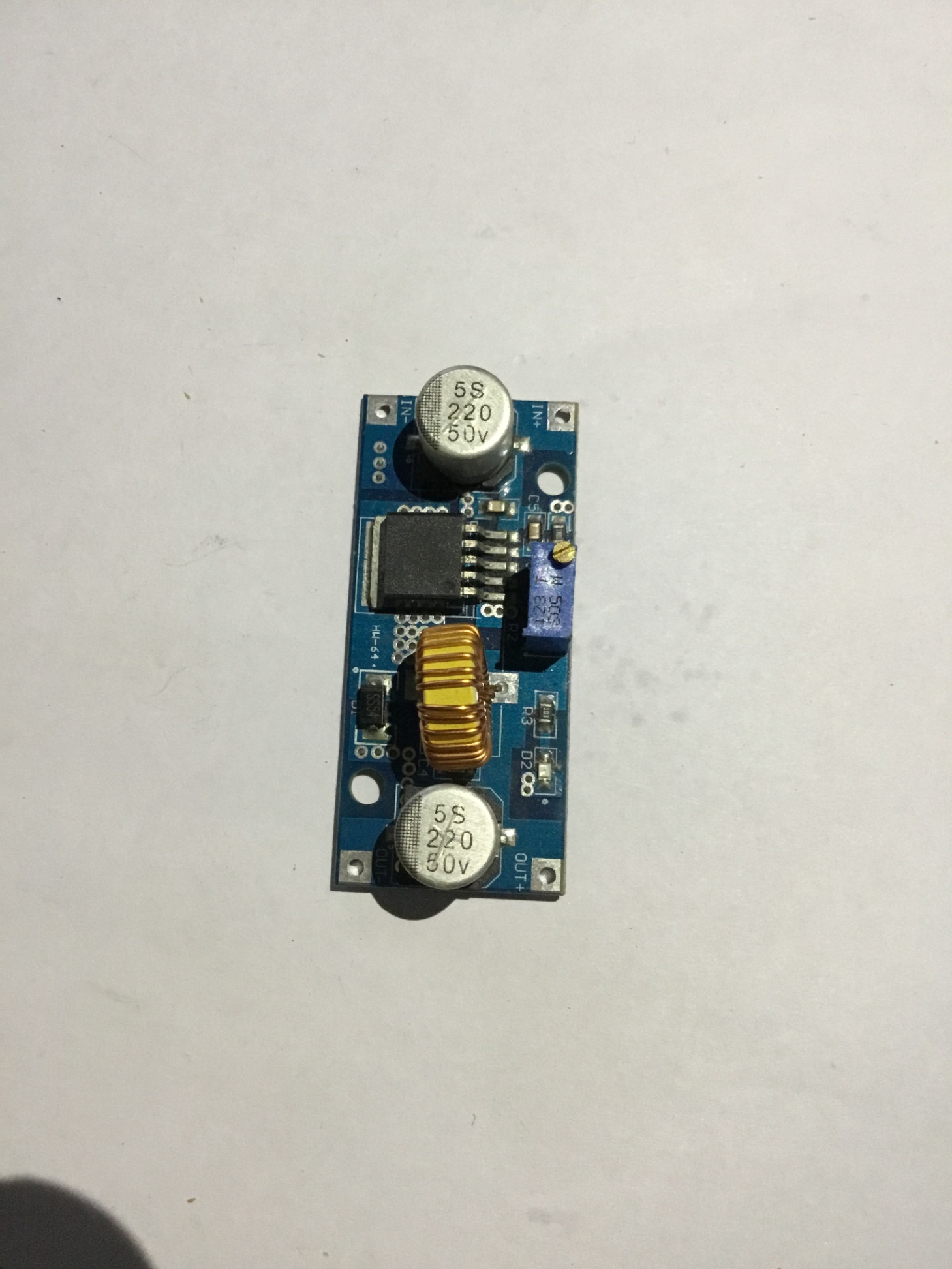 Mạch nguồn hạ áp DC-DC 5A XL4015 ADJ - Có kèm tản nhiệt