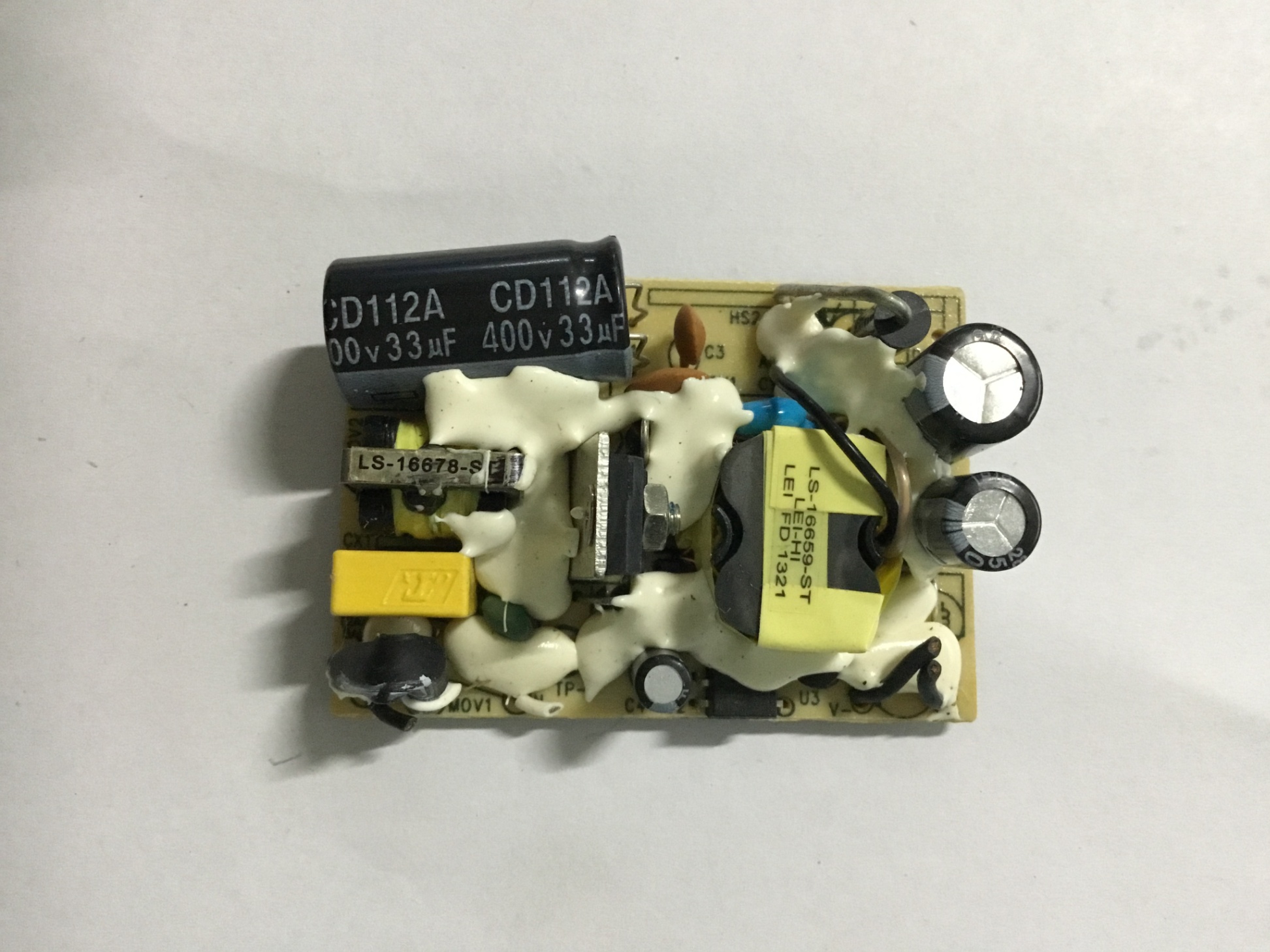 Bo mạch chuyển đổi nguồn điện AC 100-265v sang DC 12V 2A Không vỏ