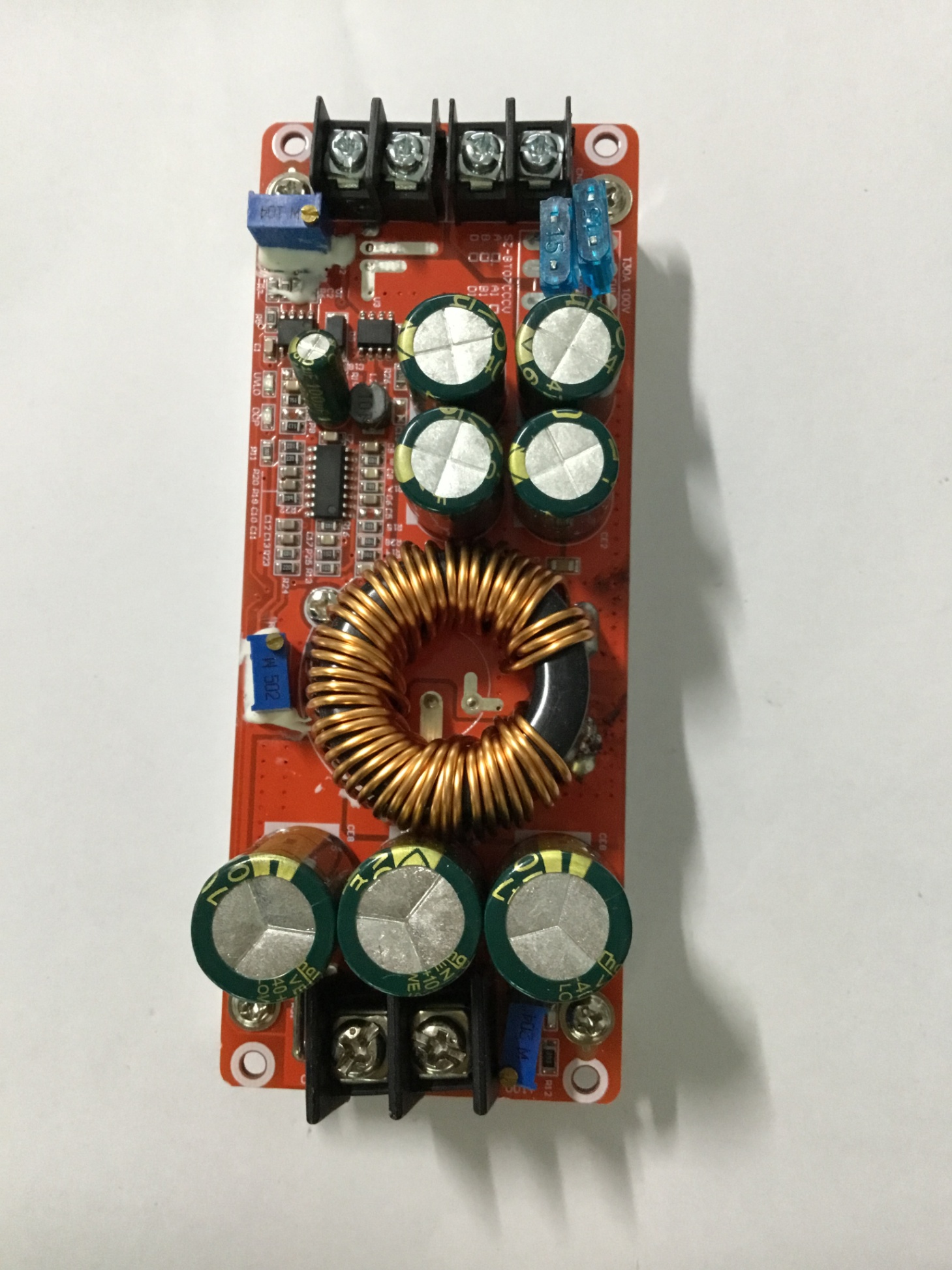 Mô Đun Tăng Áp 8-60V Sang 12-83V 1200W 20A DC Cho Xe Hơi Mạch Tăng Áp DC-DC 18A 1200W Vào 10-60VDC Ra 12-83VDC
