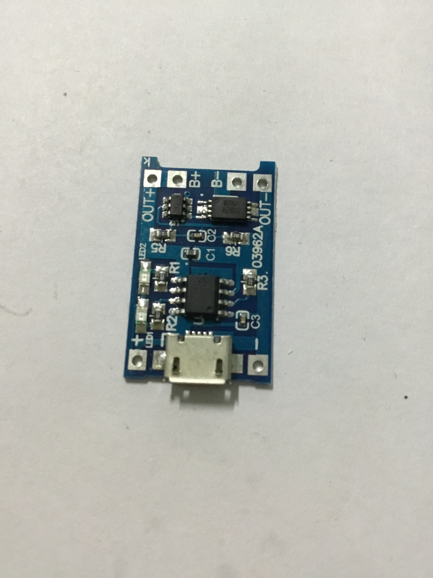 Module Sạc Pin Lithium Cổng Micro USB 5V 1A 18650 TP4056 Với Chức Năng Bảo Vệ Kép 1A Li-ion