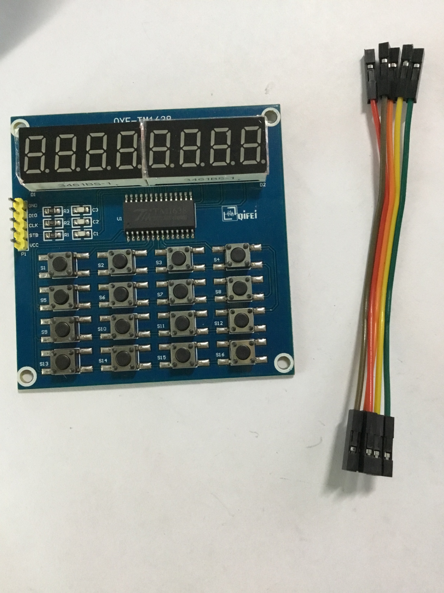 Module Hiển Thị 8 Led &16 Key TM1638