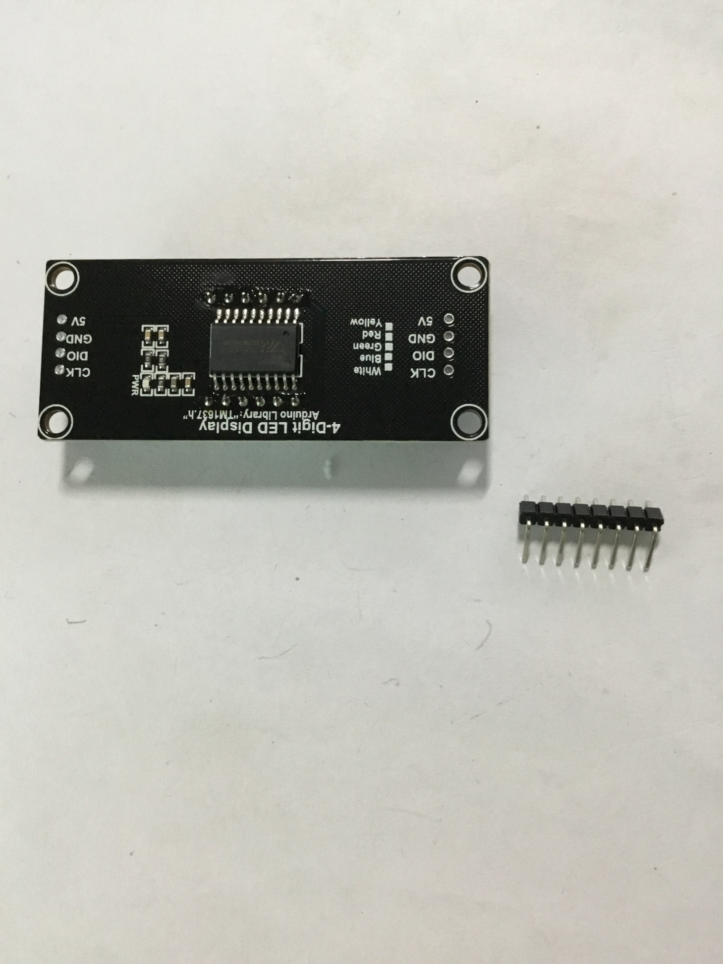 Module Hiển Thị 4 LED 7 Thanh TM1637 0.56 Inch (Màu vàng)