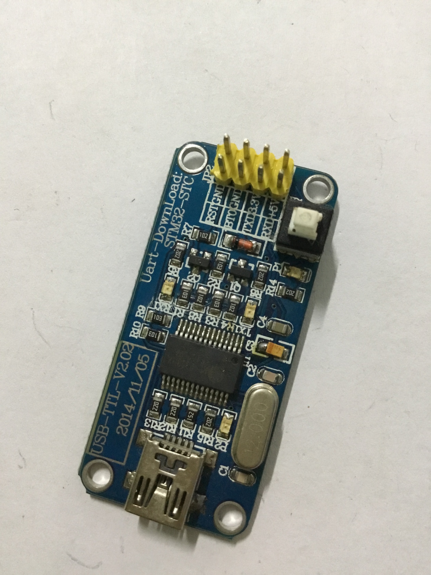 USB Serial Port Download STM32 Single Chip Microcomputer STC Cold Start Downloader USB to TTL and 3.3/5V