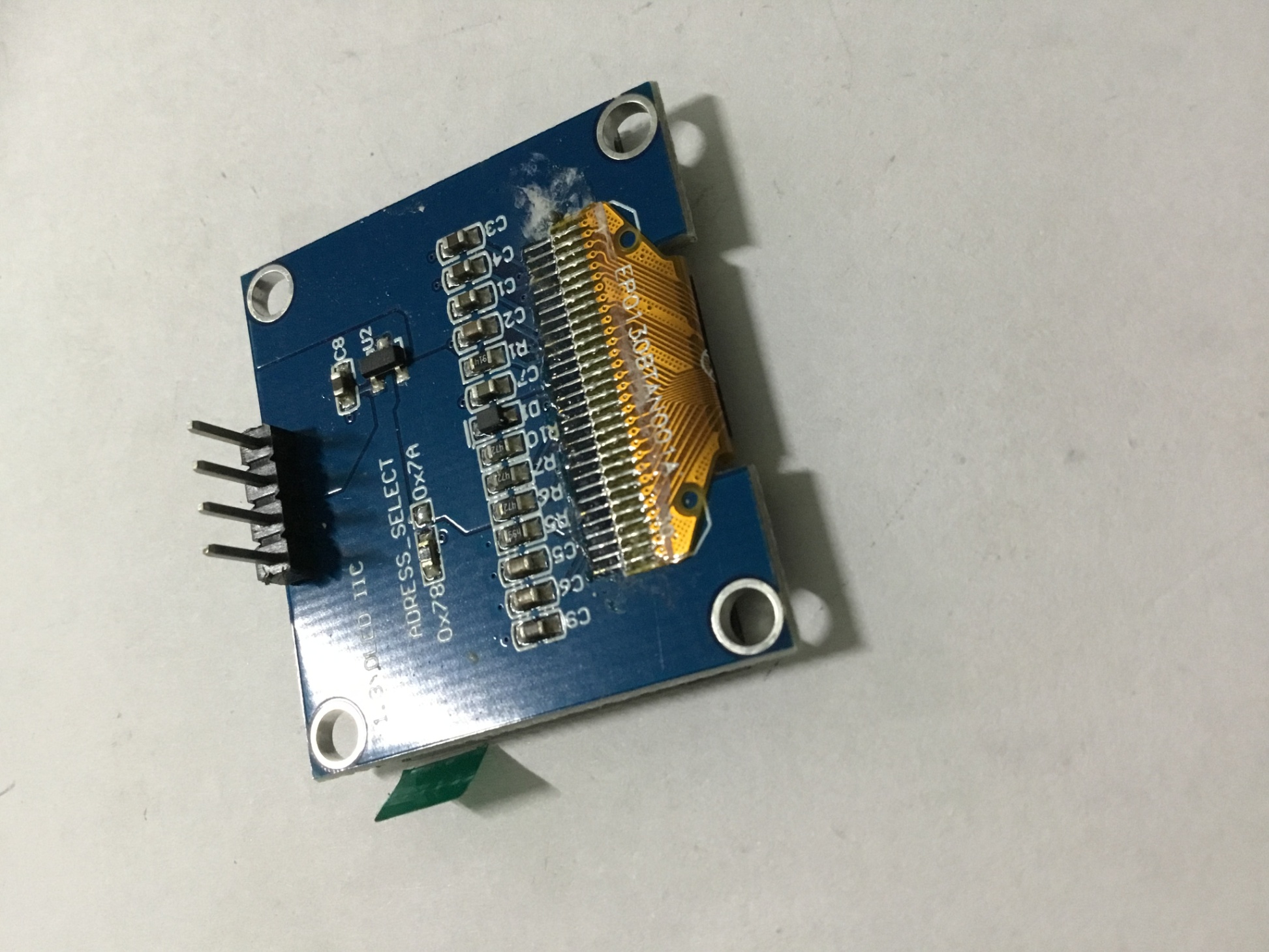 Màn Hình Oled 1.3 Oled 128x64 I2C (Màu Xanh Dương )