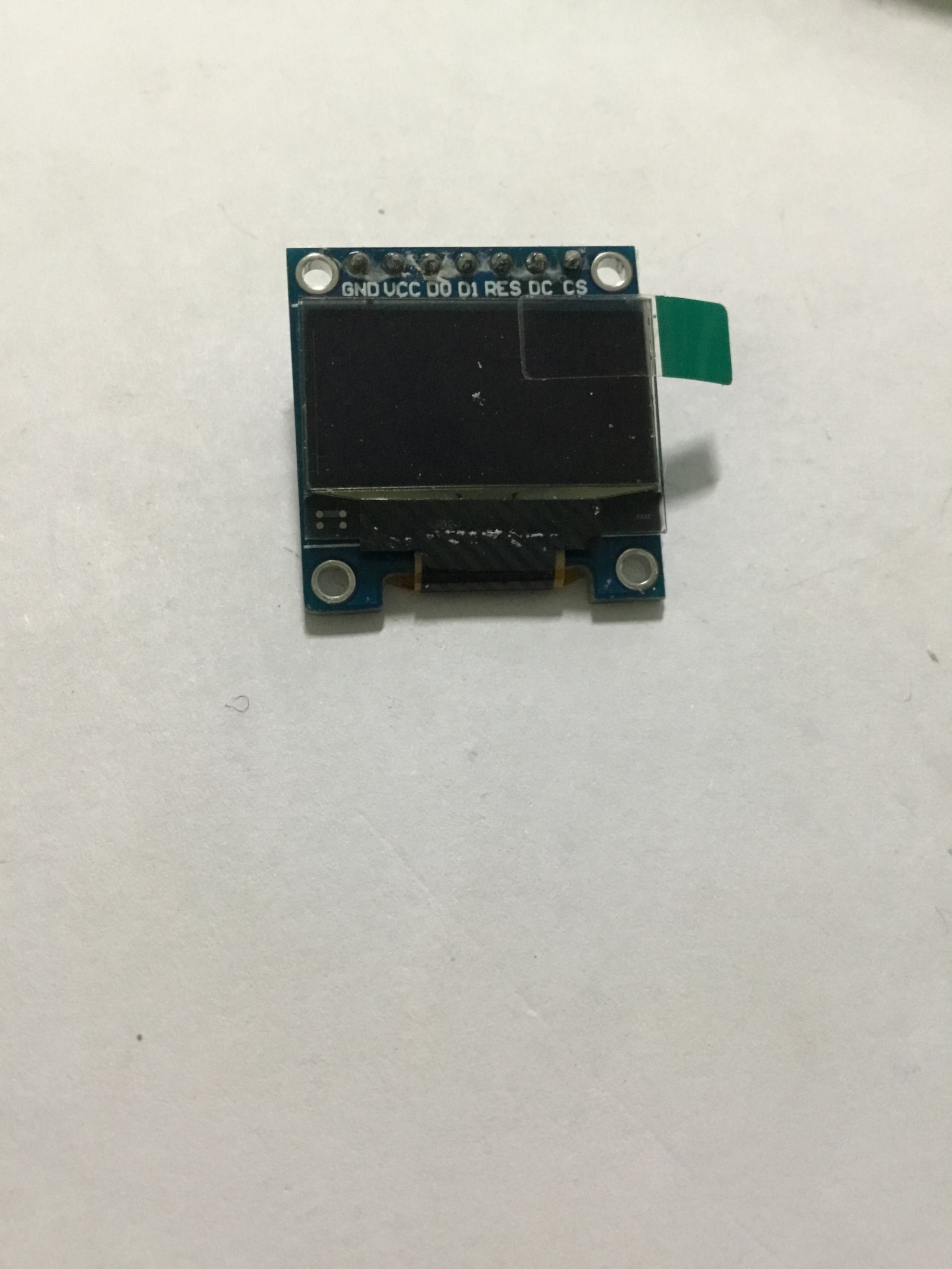 Màn Hình Lcd 0.96 Inch Iic Oled 128x64 I2C 7 pin (Màu trắng)