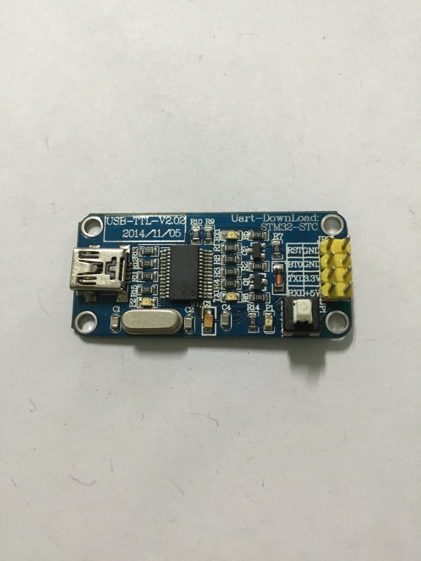 USB Serial Port Download STM32 Single Chip Microcomputer STC Cold Start Downloader USB to TTL and 3.3/5V