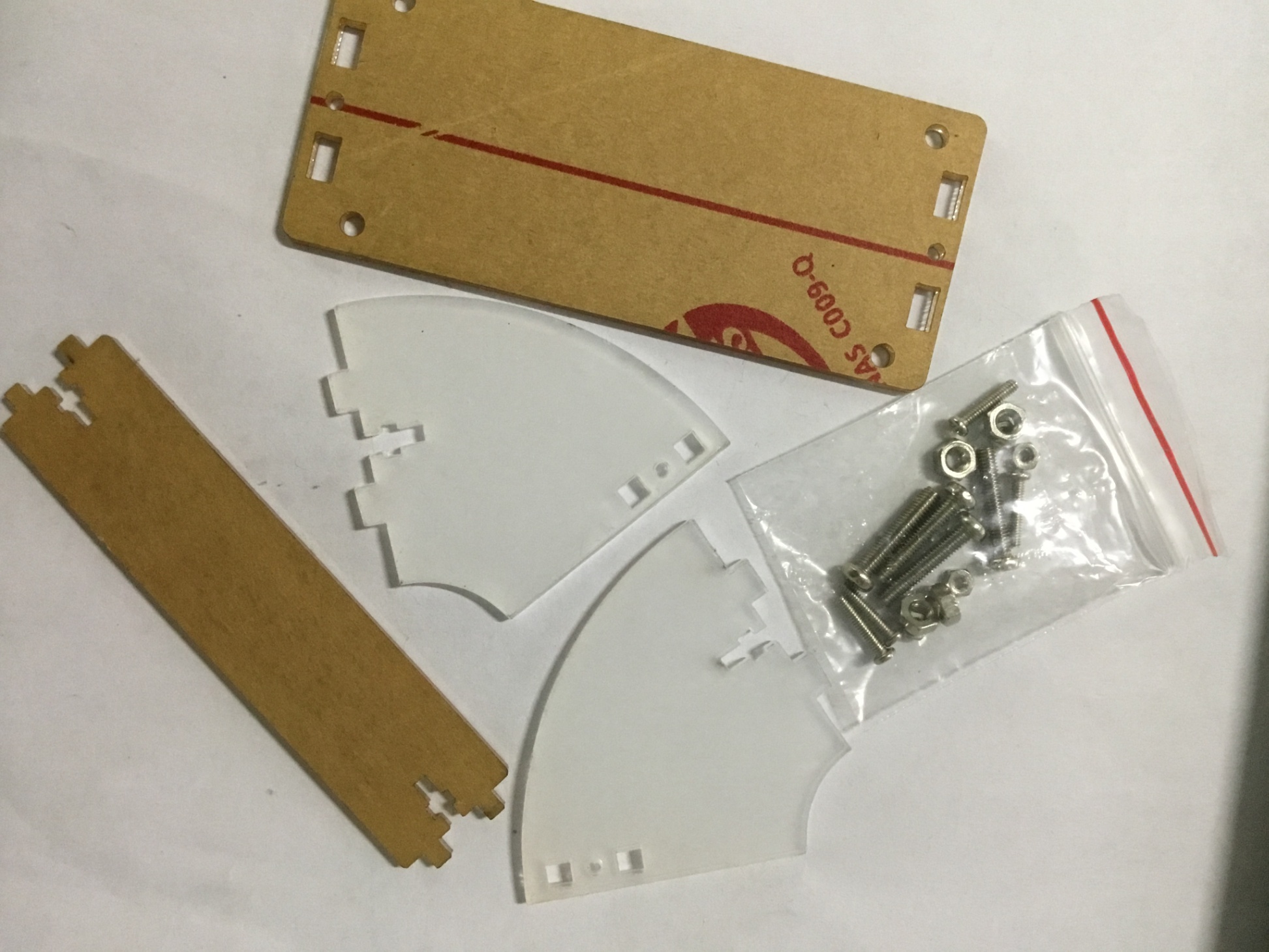 Đế - Vỏ Mica trong suốt cho màn hình LCD 1602A