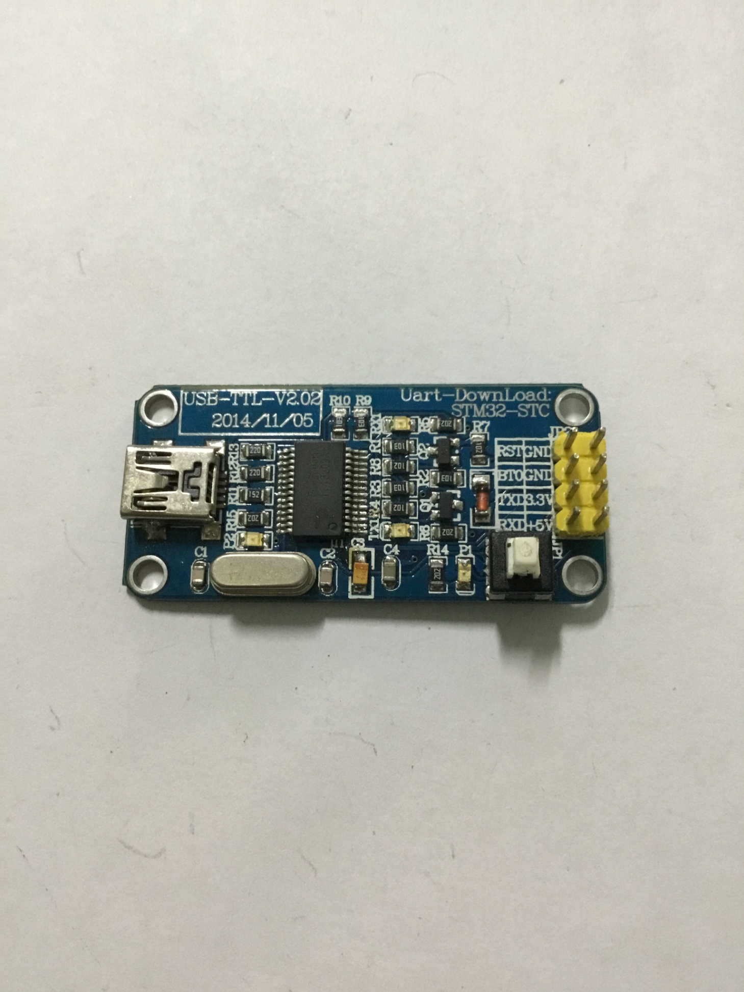 USB Serial Port Download STM32 Single Chip Microcomputer STC Cold Start Downloader USB to TTL and 3.3/5V