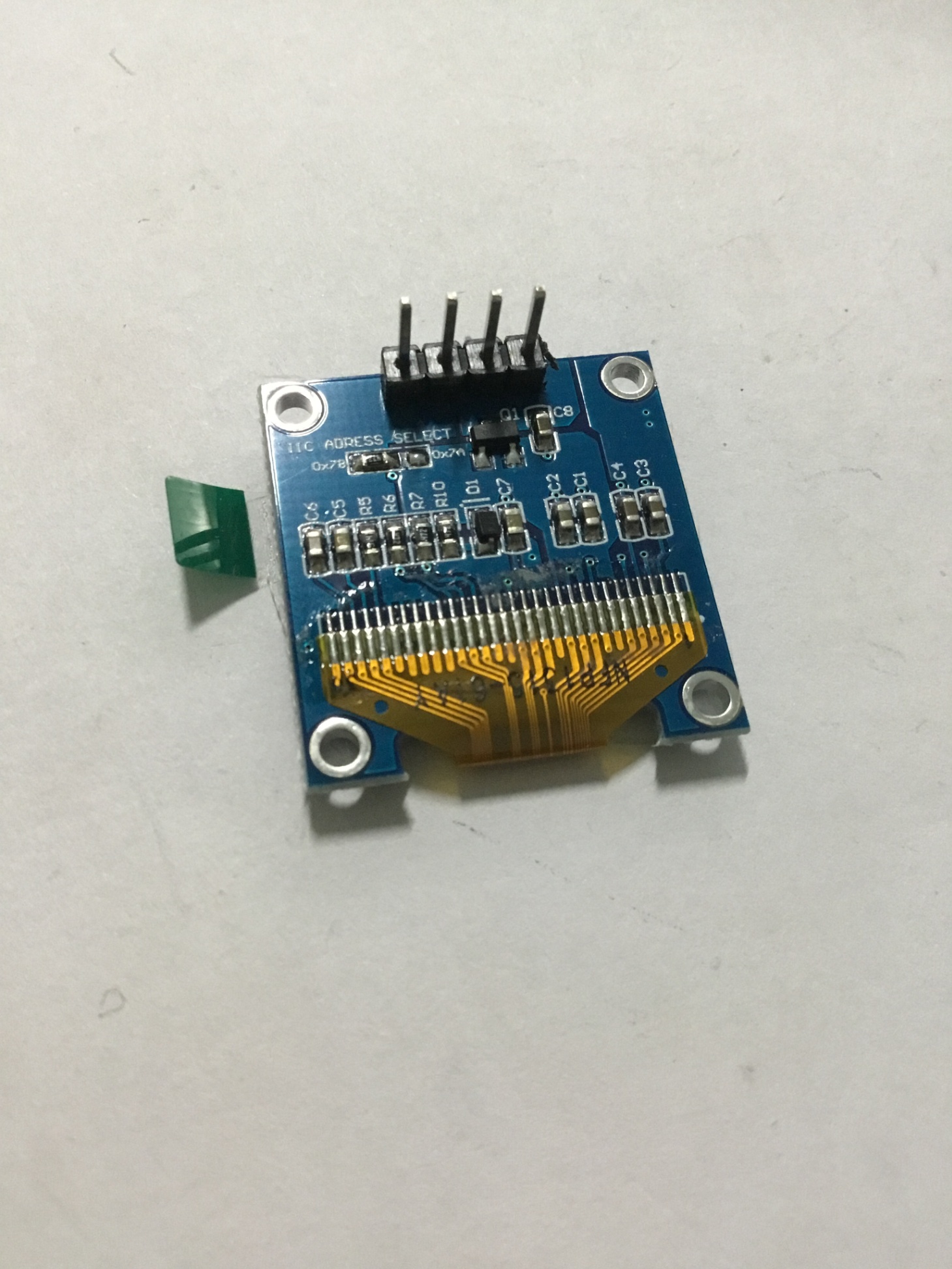 Màn Hình Lcd 0.96 Inch Iic Oled 128x64 I2C 4 pin (màu trắng)