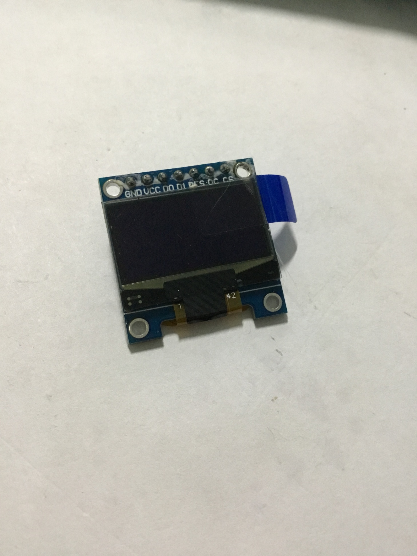 Màn Hình Lcd 0.96 Inch Iic Oled 128x64 I2C 7 pin (Màu blue xanh dương)
