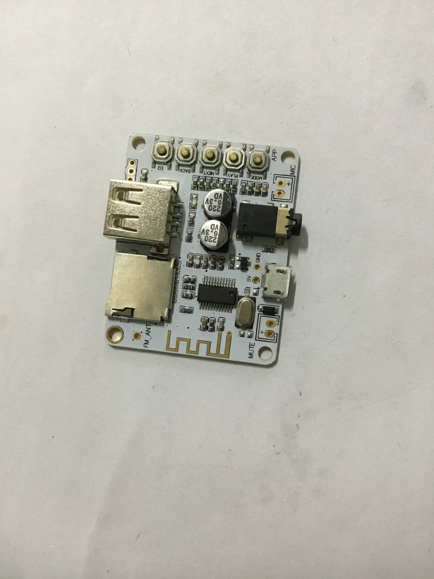 Mạch giải mã âm thanh bluetooth tích hợp USB thẻ nhớ
