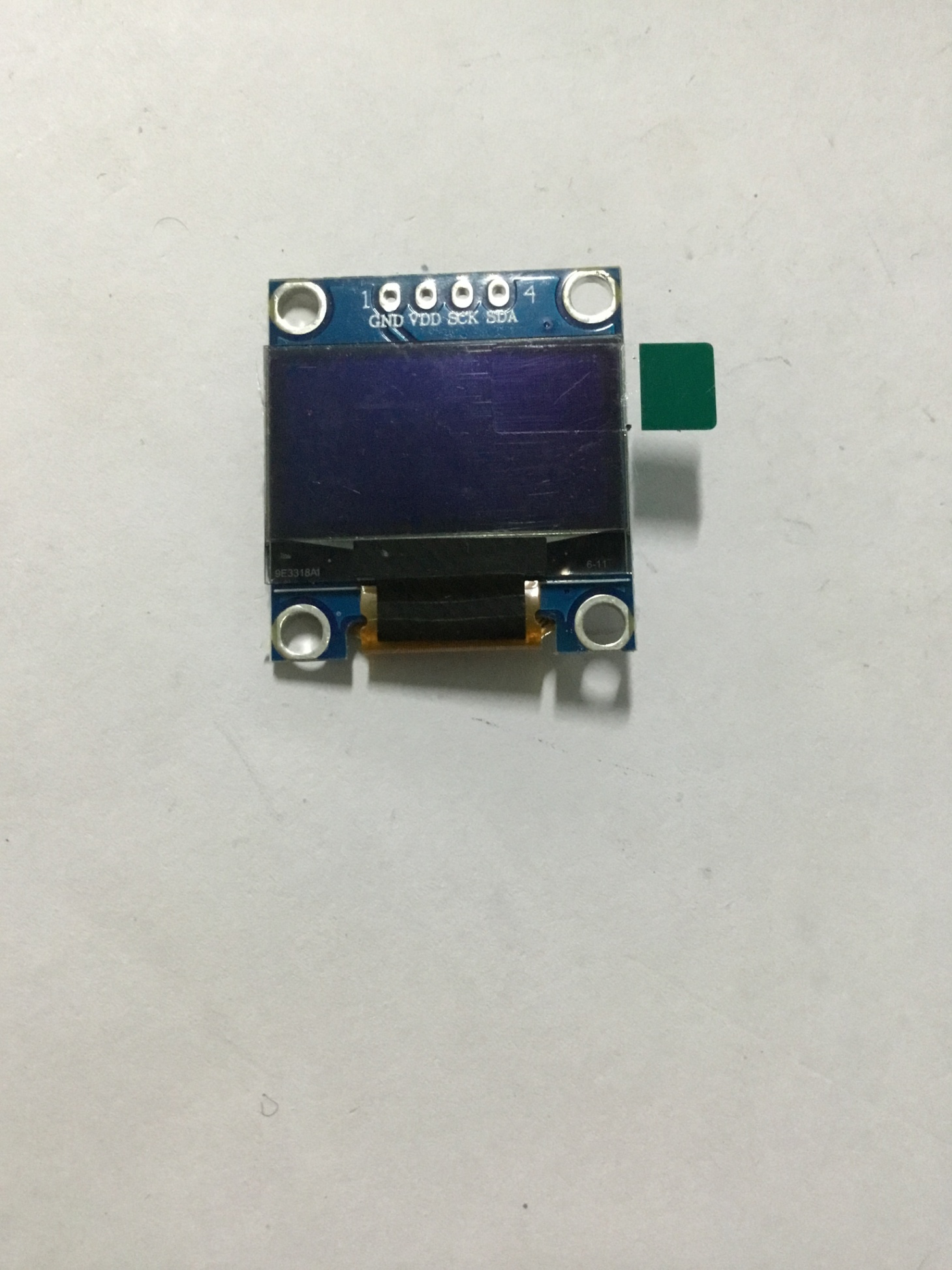 Màn Hình Lcd 0.96 Inch Iic Oled 128x64 I2C(Màu Xanh Dương)