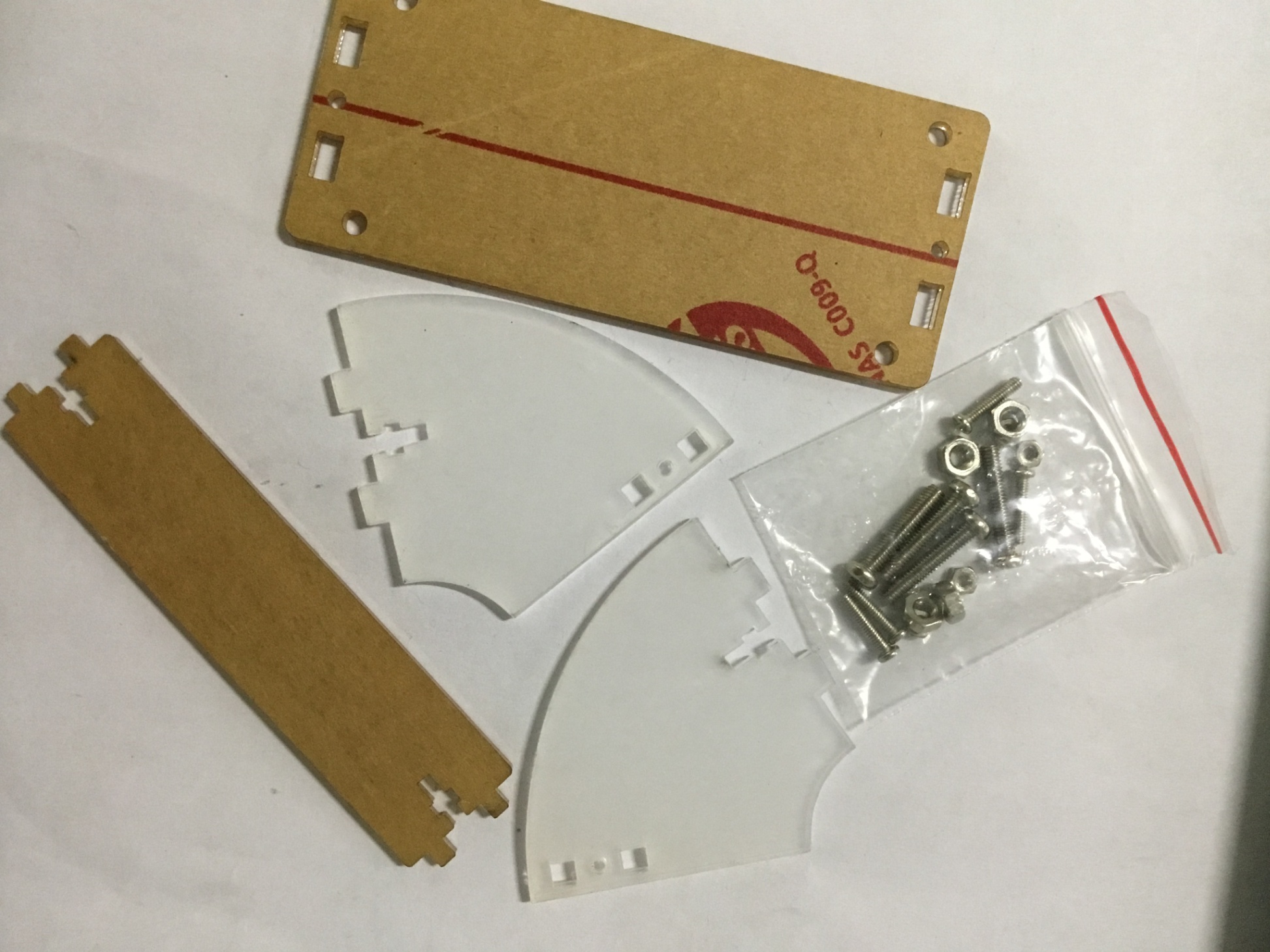 Đế - Vỏ Mica trong suốt cho màn hình LCD 1602A