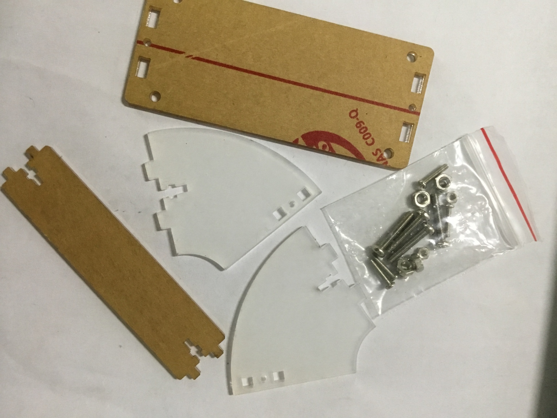 Đế - Vỏ Mica trong suốt cho màn hình LCD 1602A