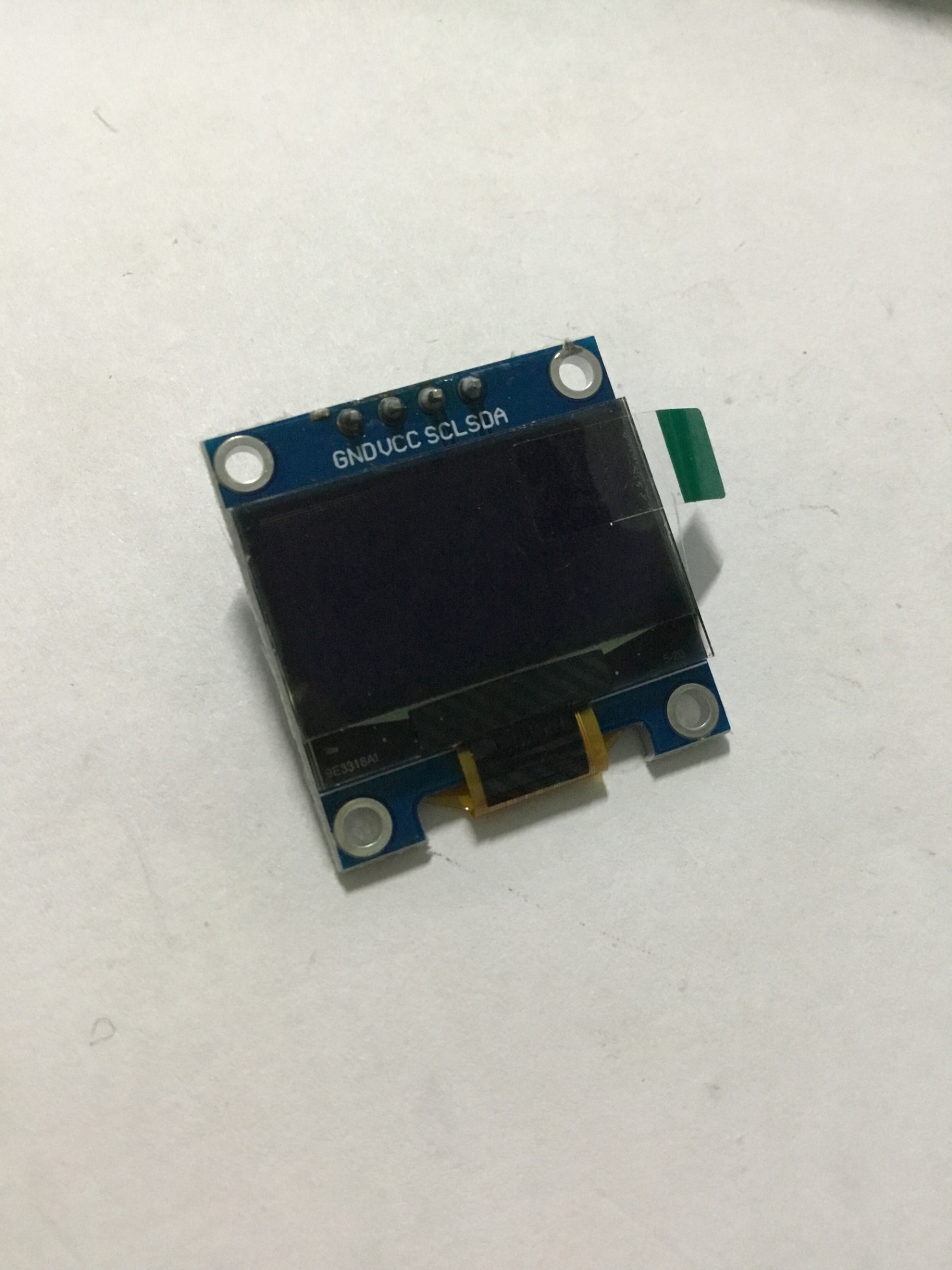 Màn Hình Lcd 0.96 Inch Iic Oled 128x64 I2C 4 pin (màu trắng)