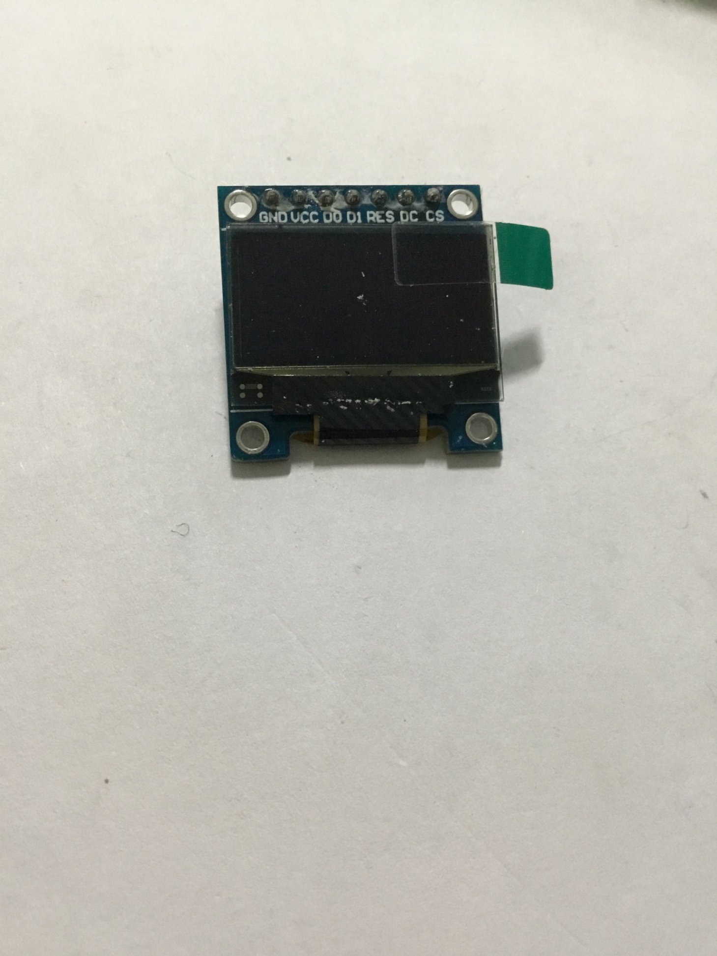 Màn Hình Lcd 0.96 Inch Iic Oled 128x64 I2C 7 pin (Màu trắng)