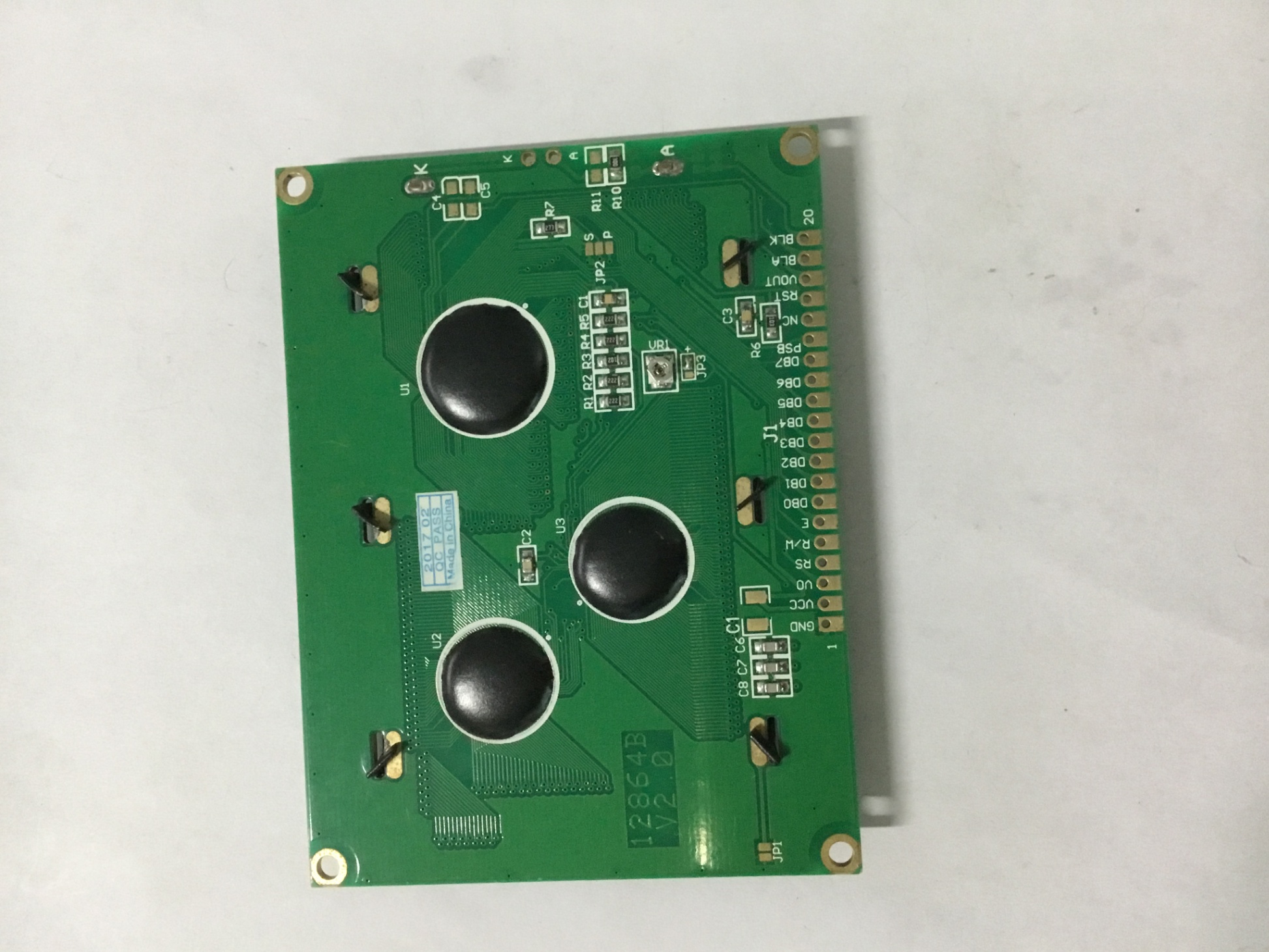 LCD Graphic 128x64 dòng ST7920 (Màu Xanh Dương)