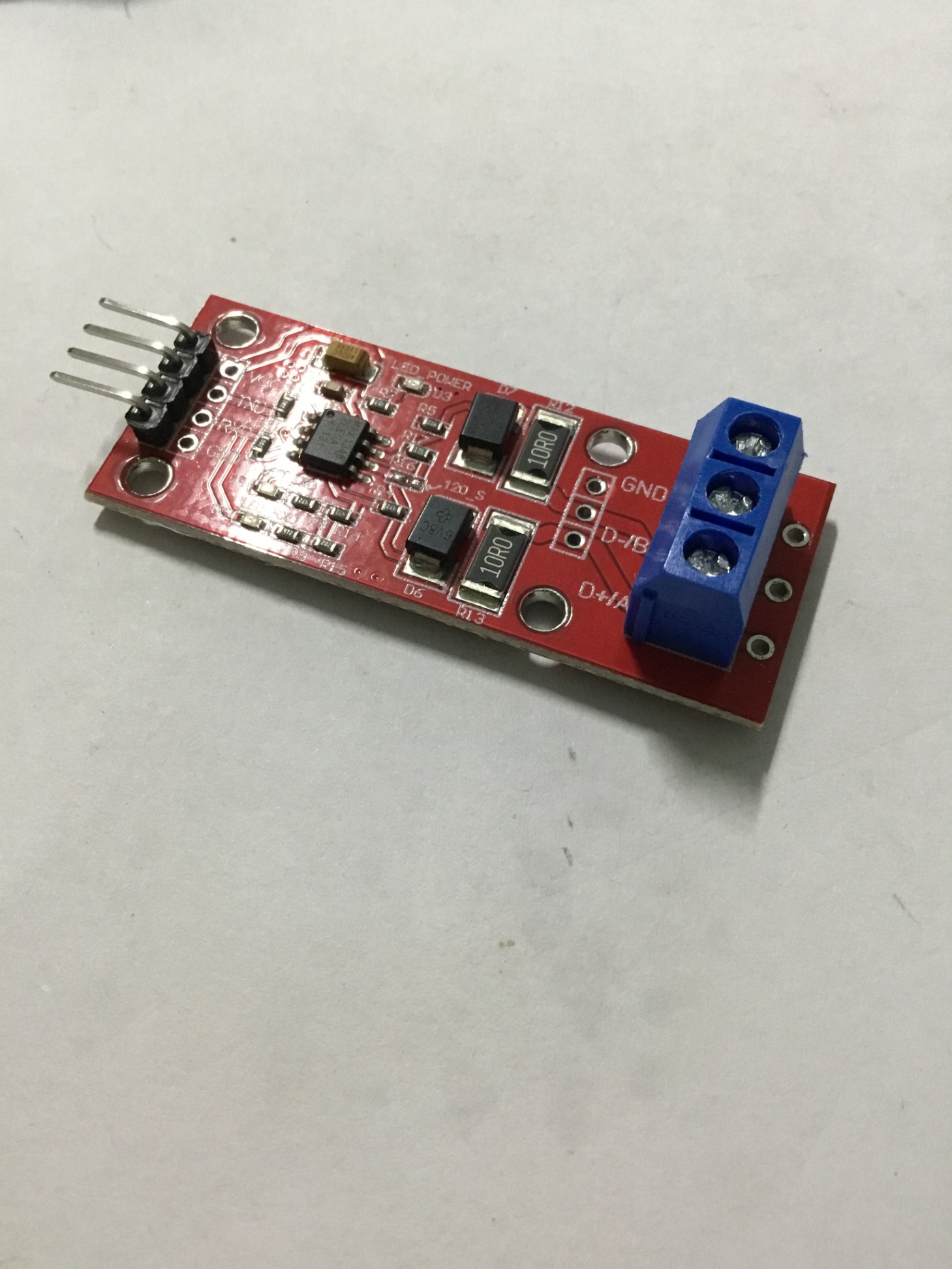 Mạch Chuyển Giao Tiếp TTL to RS485 V2
