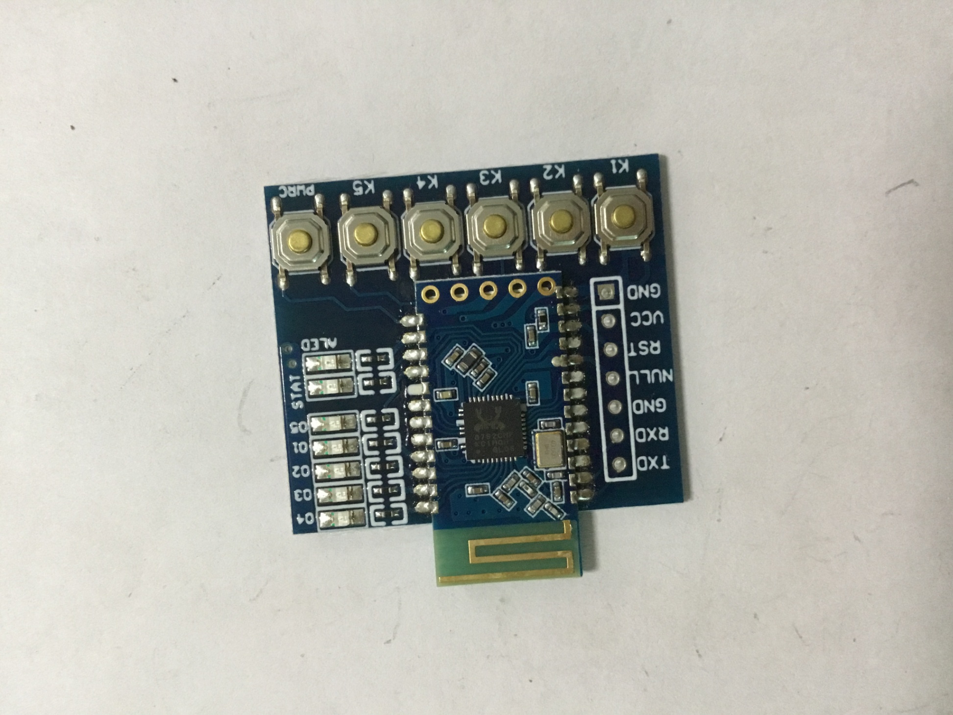 Mô Đun module Bluetooth 5.0 Zigbee JDY-24 Master Through the Base Plate JDY-24M Có Nút Bấm