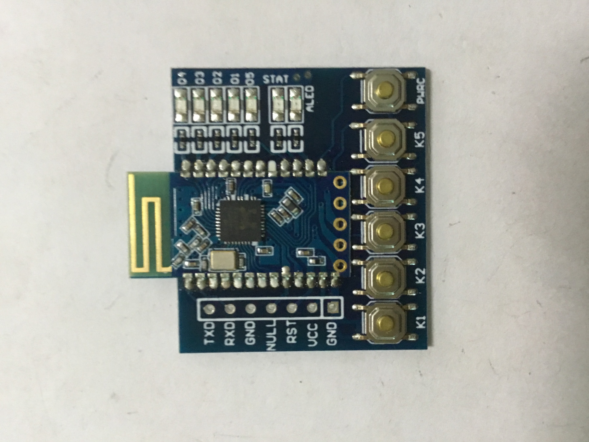 Mô Đun module Bluetooth 5.0 Zigbee JDY-24 Master Through the Base Plate JDY-24M Có Nút Bấm