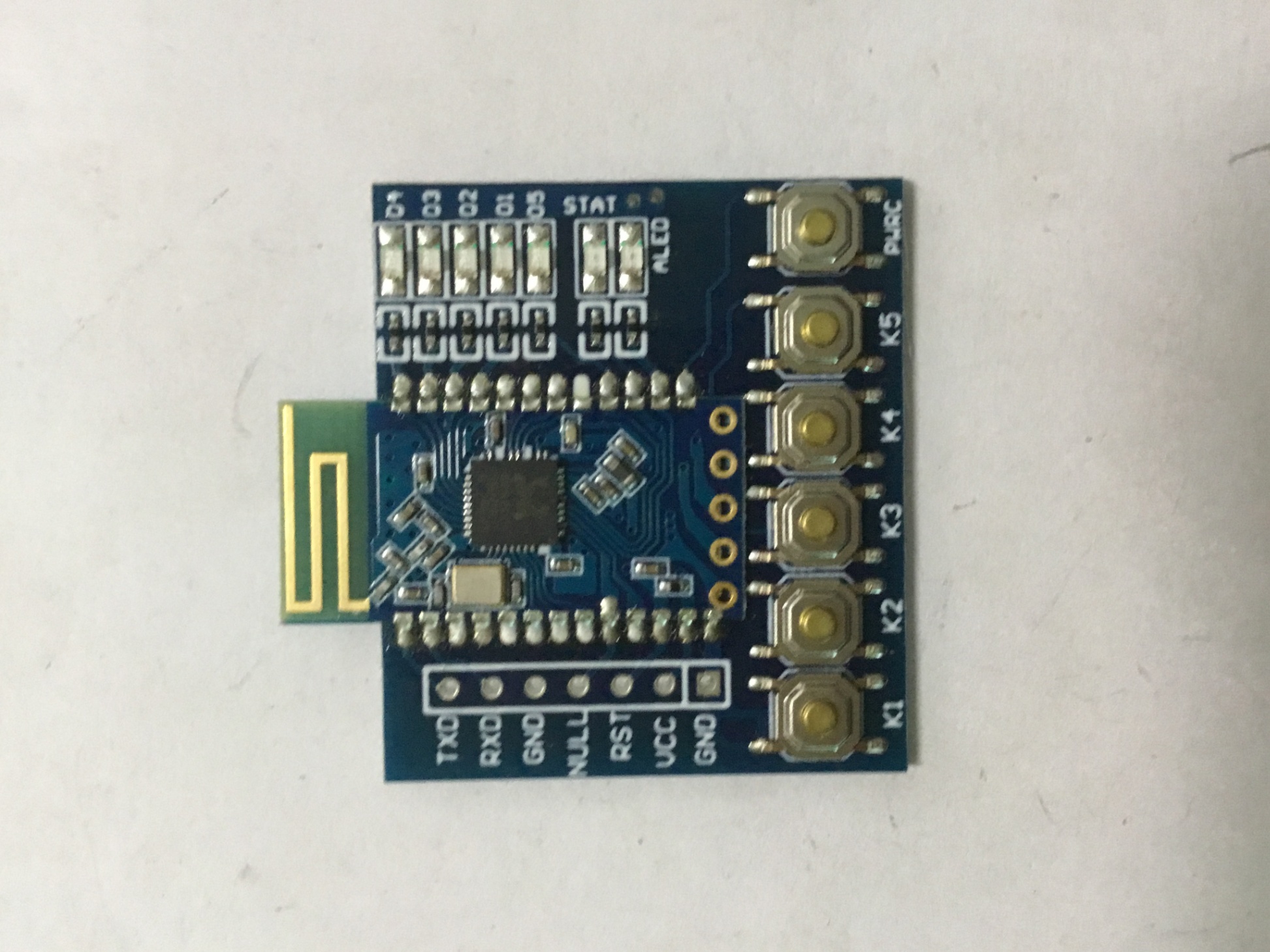 Mô Đun module Bluetooth 5.0 Zigbee JDY-24 Master Through the Base Plate JDY-24M Có Nút Bấm
