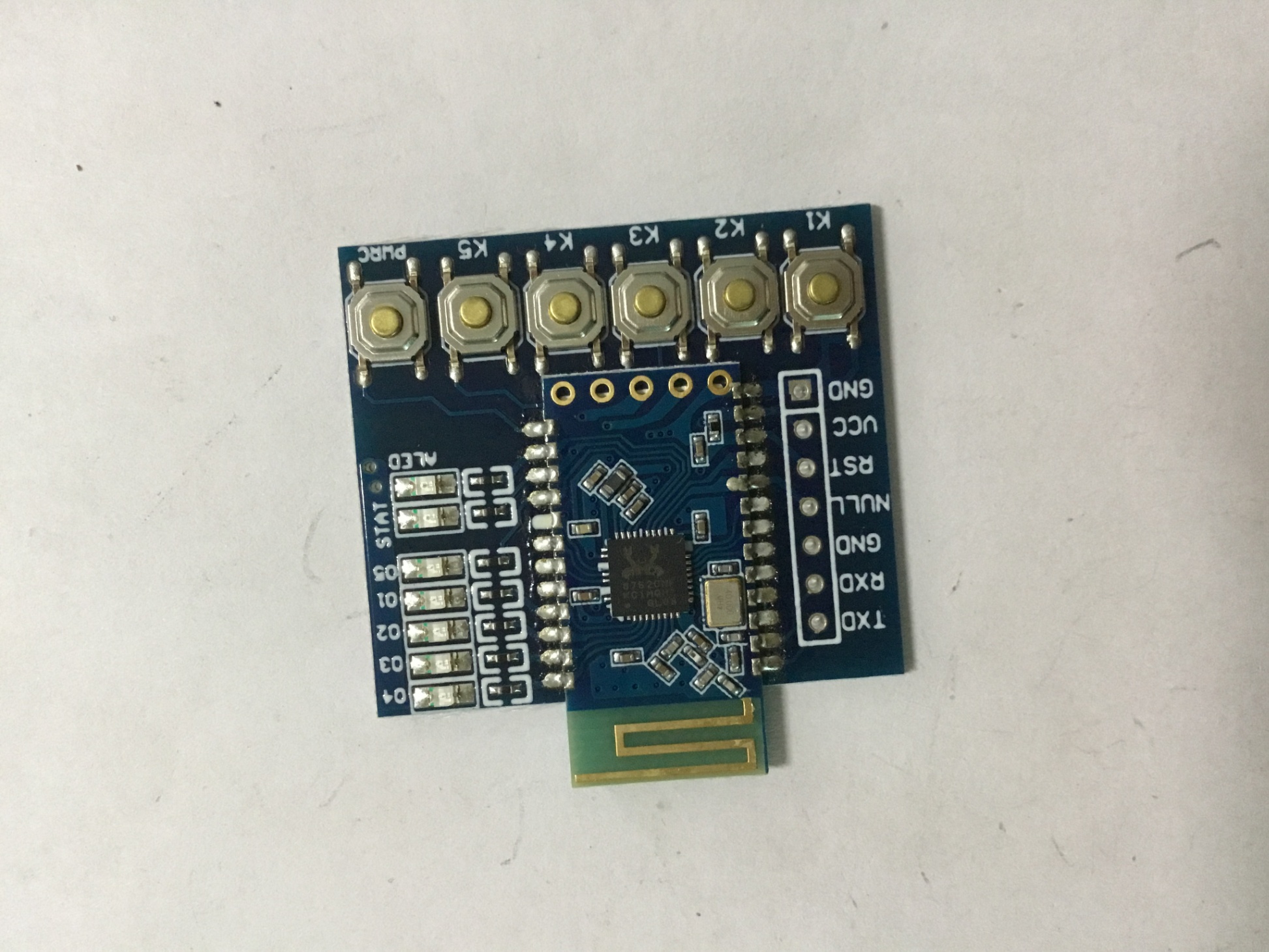 Mô Đun module Bluetooth 5.0 Zigbee JDY-24 Master Through the Base Plate JDY-24M Có Nút Bấm