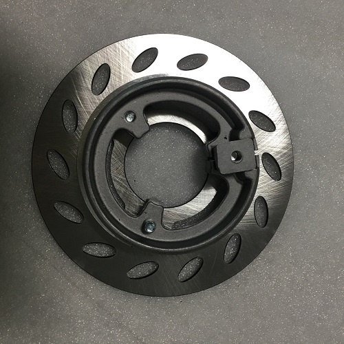 Bộ cùi nhôm chuyển từ phanh cơ sang phanh đĩa (kèm đĩa size 18cm)