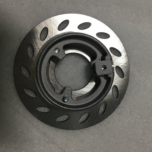 Bộ cùi nhôm chuyển từ phanh cơ sang phanh đĩa (kèm đĩa size 18cm)
