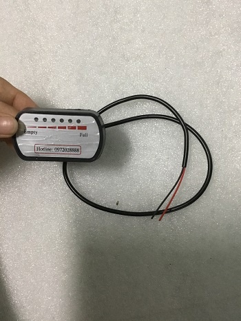 Đồng hồ báo bình pin xe điện 60V