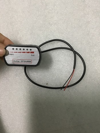 Đồng hồ báo bình pin xe điện 60V