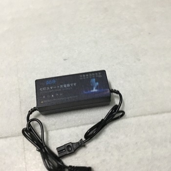 Sạc điện tử BLQ 48V 12Ah hàng cao cấp, 6 đèn báo % pin