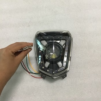Cụm đèn pha bi cầu xe điện CAP A