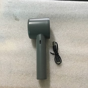 Quạt cầm tay mini 120 tốc độ,tiện lợi,cổng sạc Type C (màu xám ghi đậm)